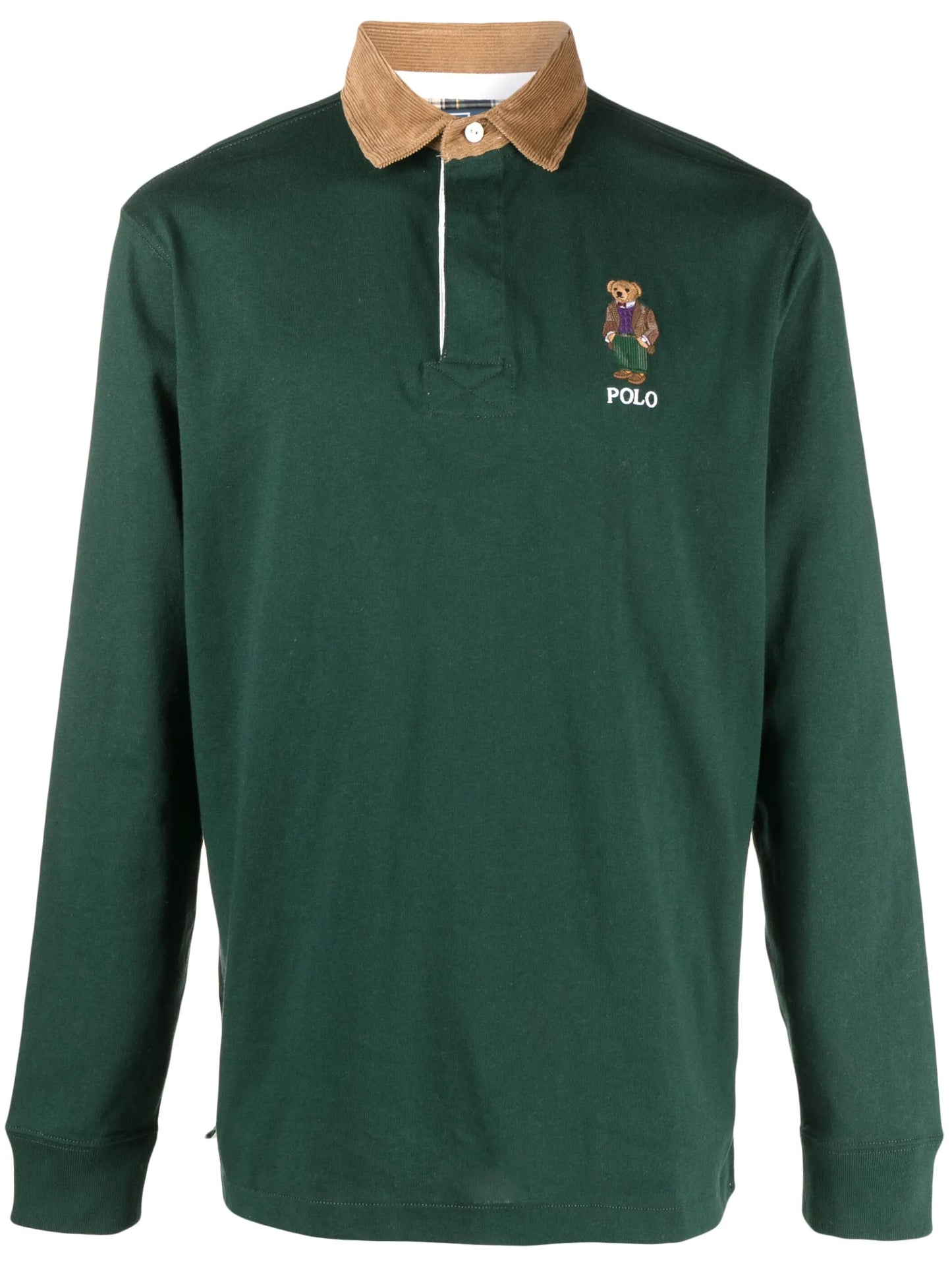 Polo Bear-embroidered polo shirt