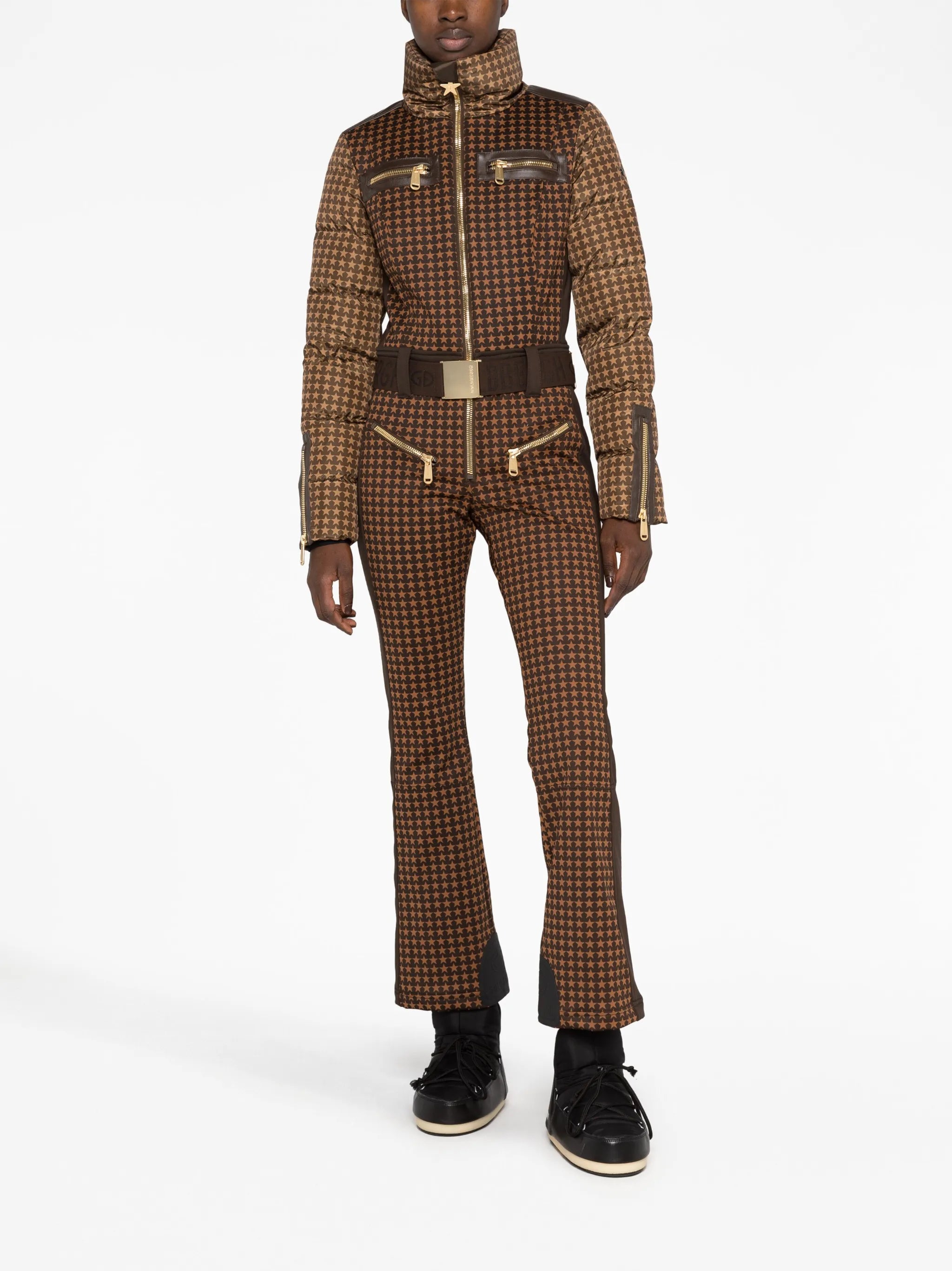Starstruck belted ski suit