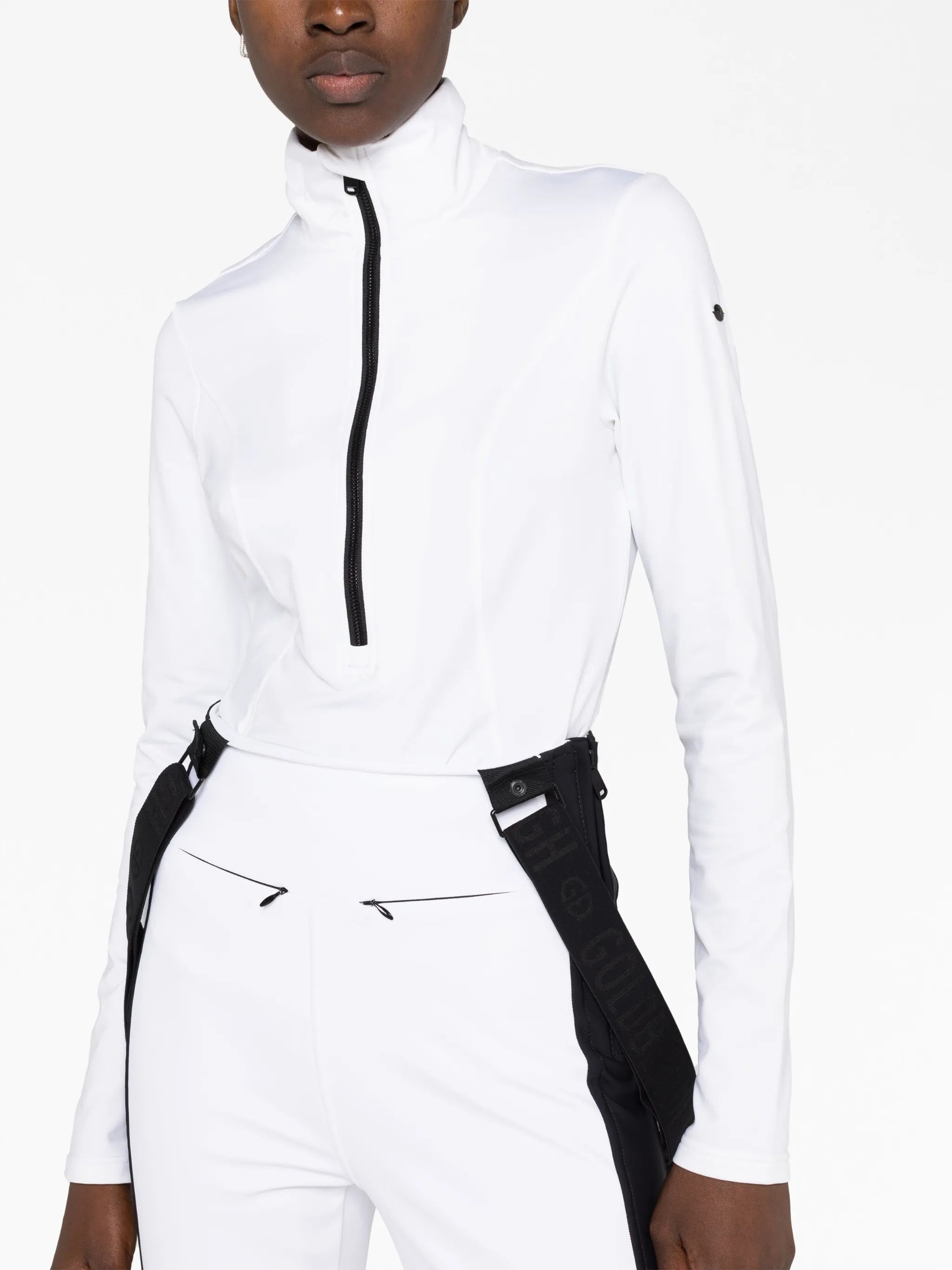Serena half-zip fastening ski top