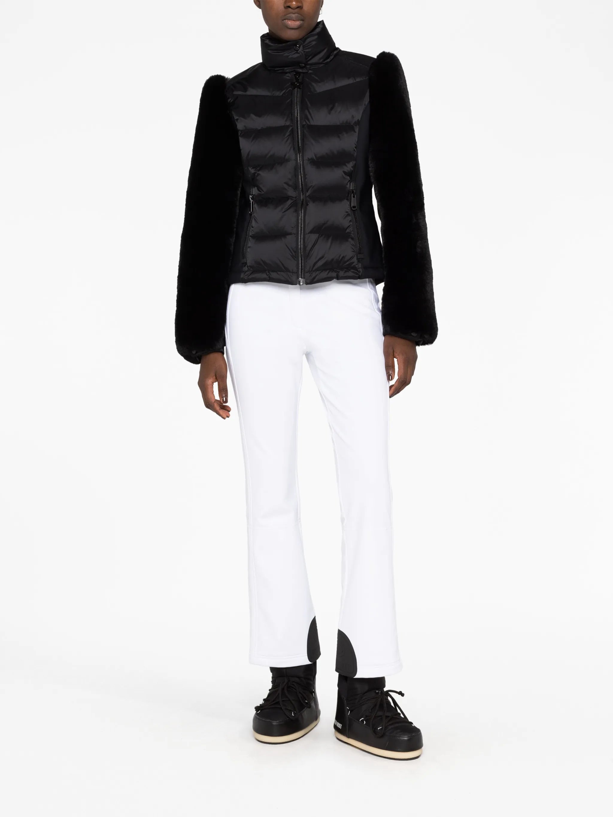 Fairytale panelled ski jacket