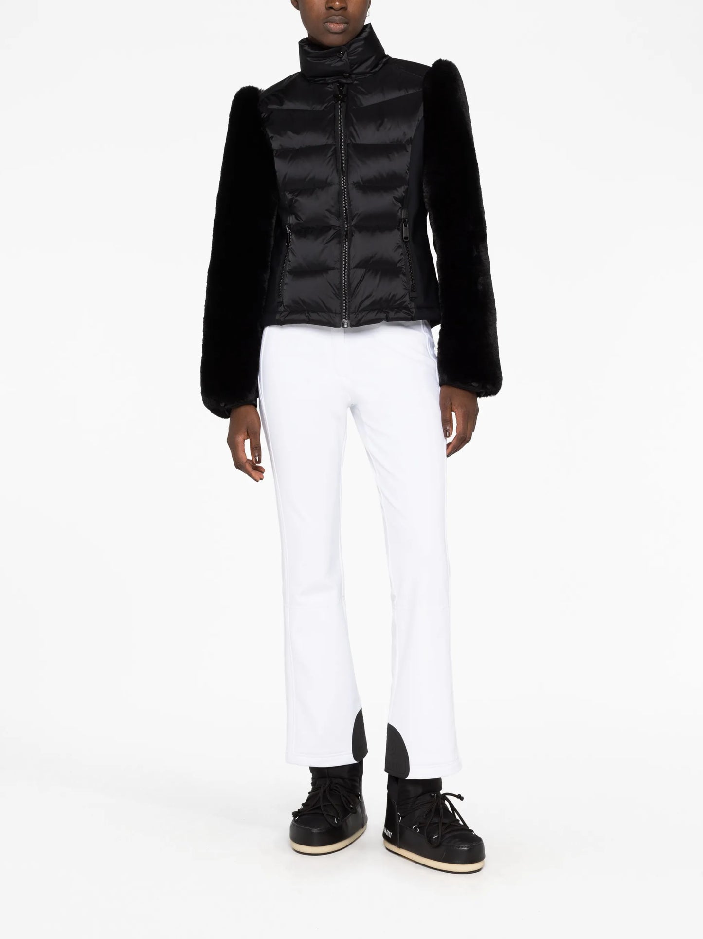 Fairytale panelled ski jacket