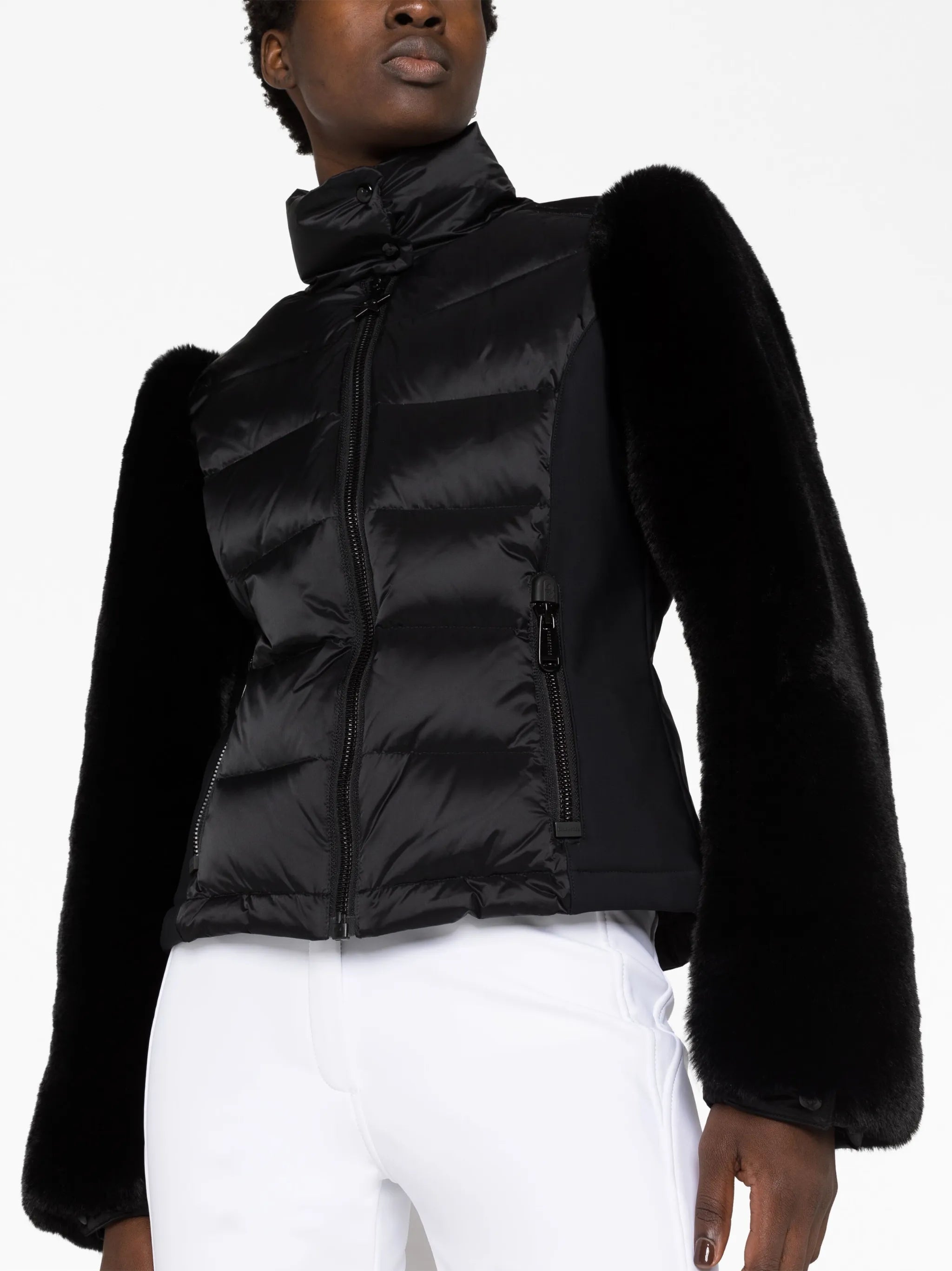 Fairytale panelled ski jacket