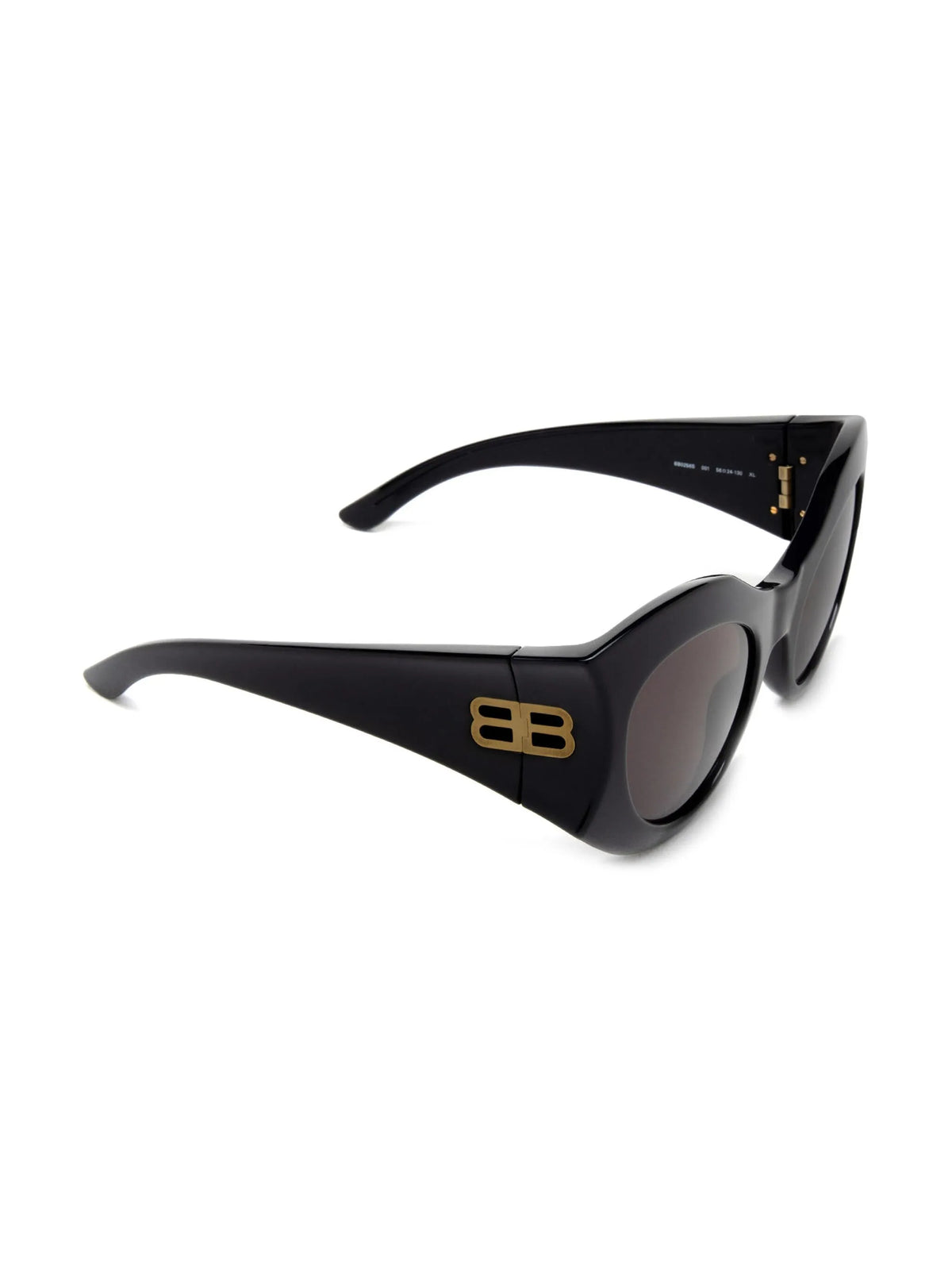 logo-plaque round-frame sunglasses
