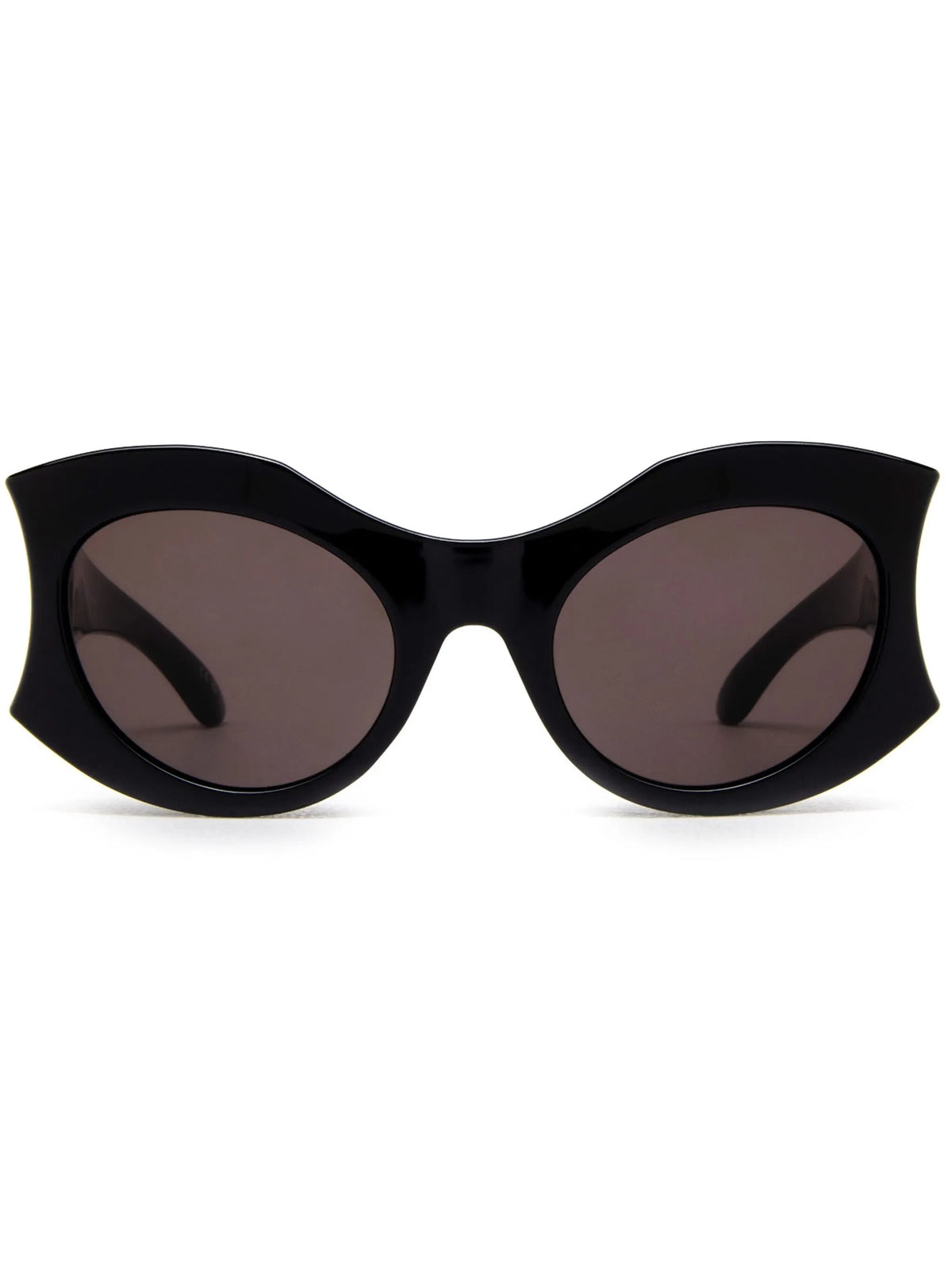 logo-plaque round-frame sunglasses