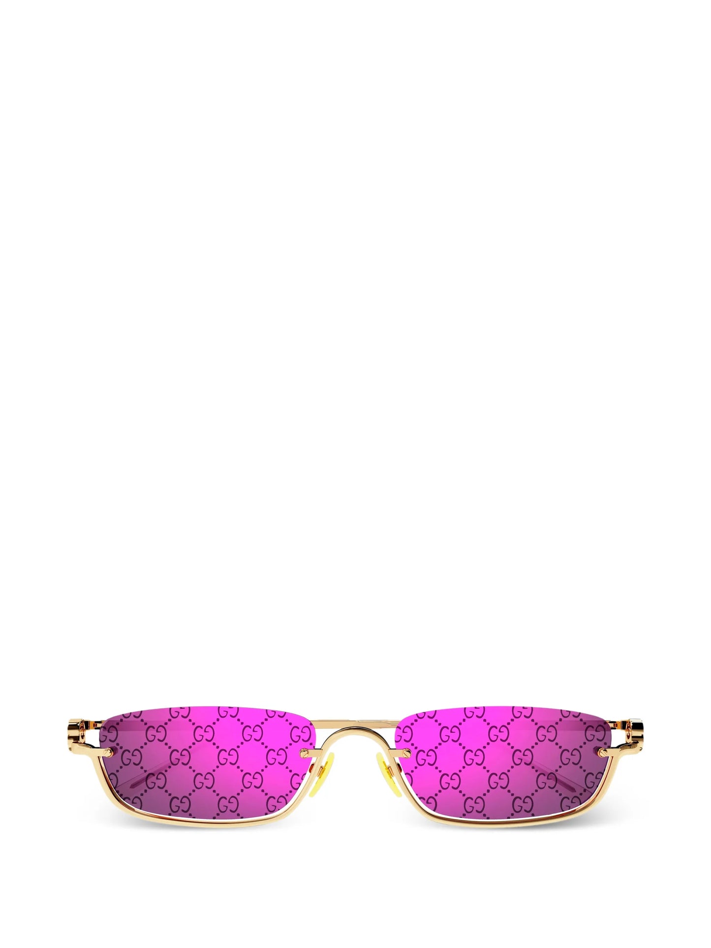 rectangular-frame sunglasses