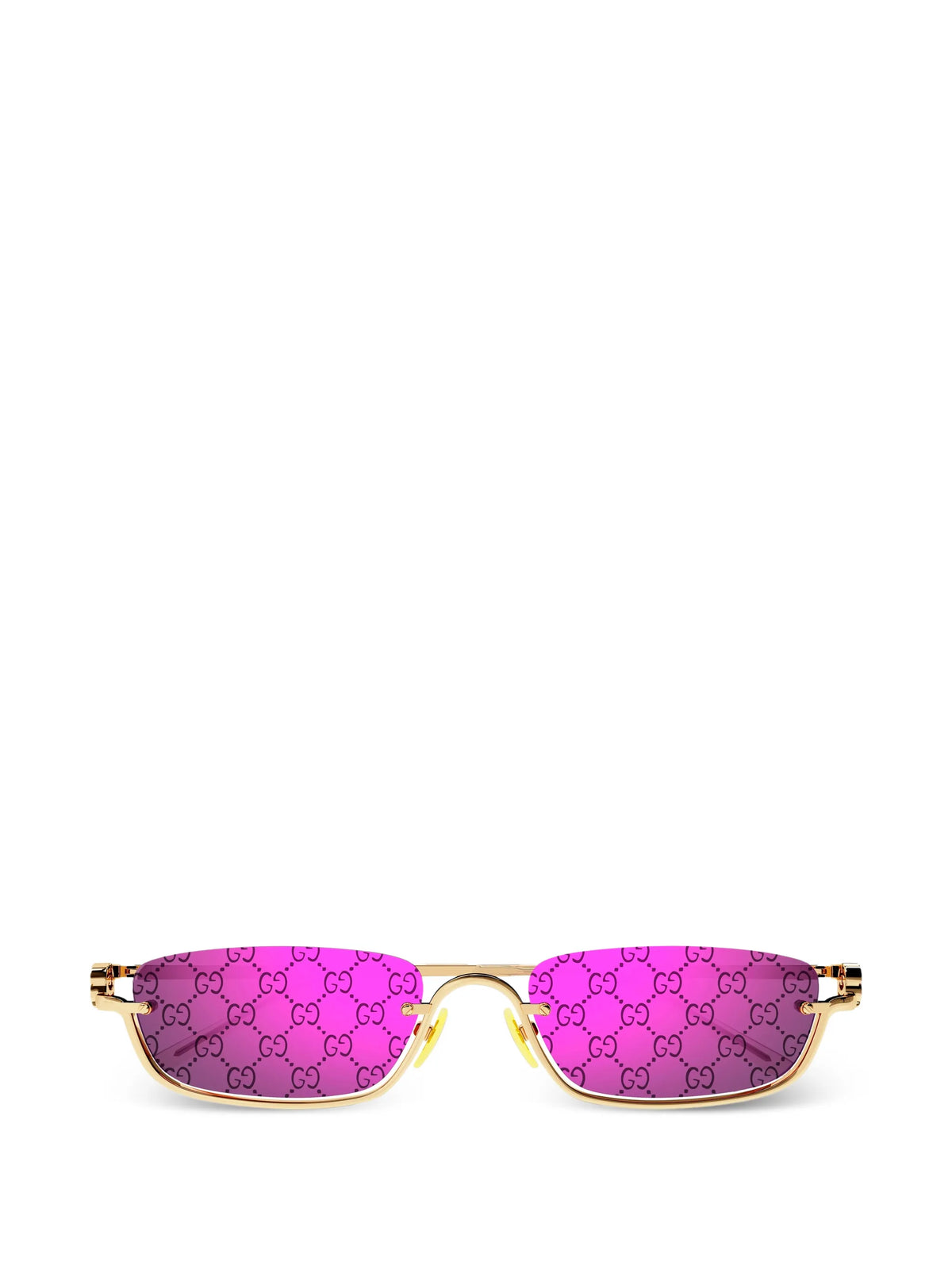 rectangular-frame sunglasses