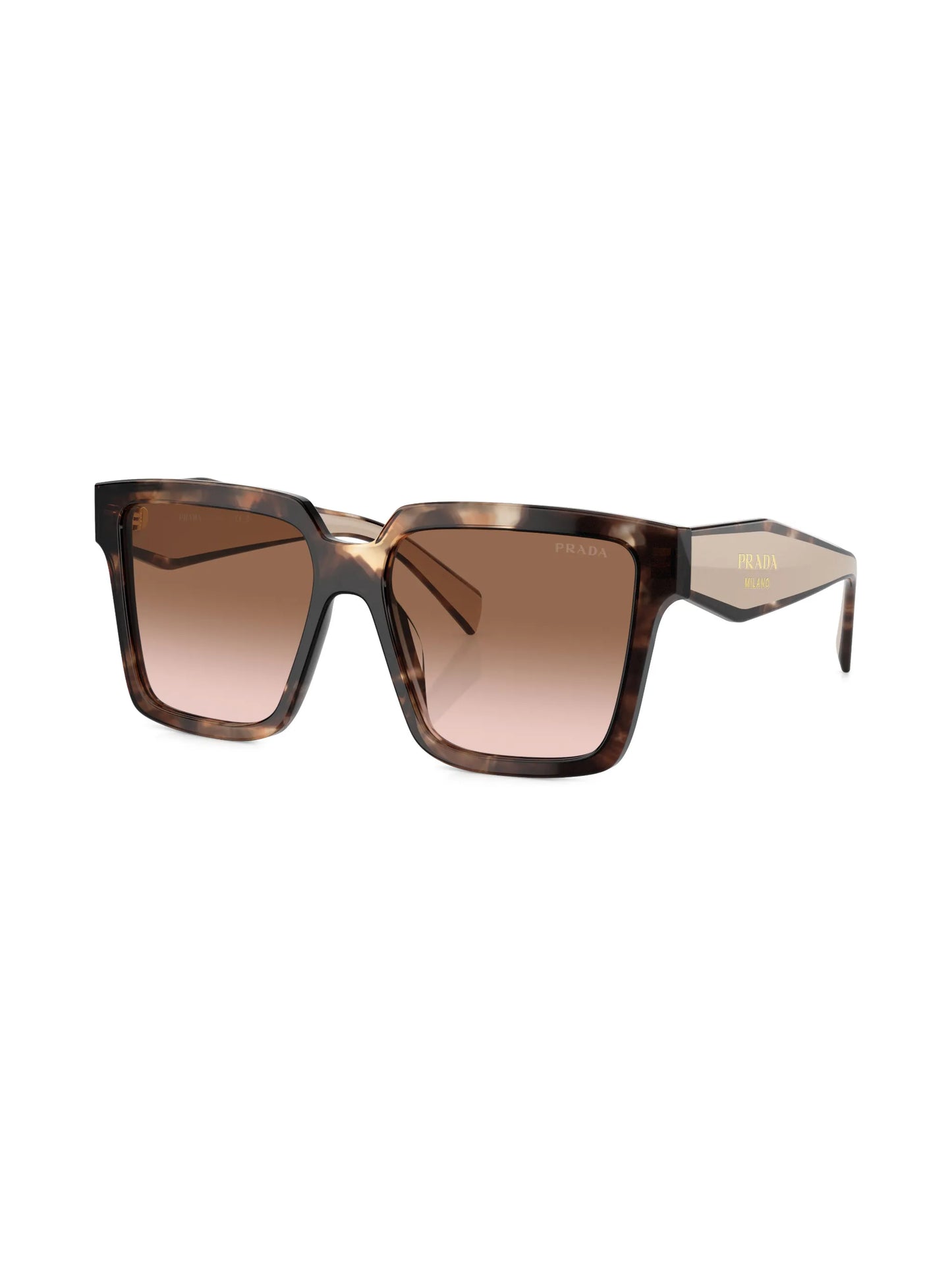 tortoiseshell-frame gradient sunglasses