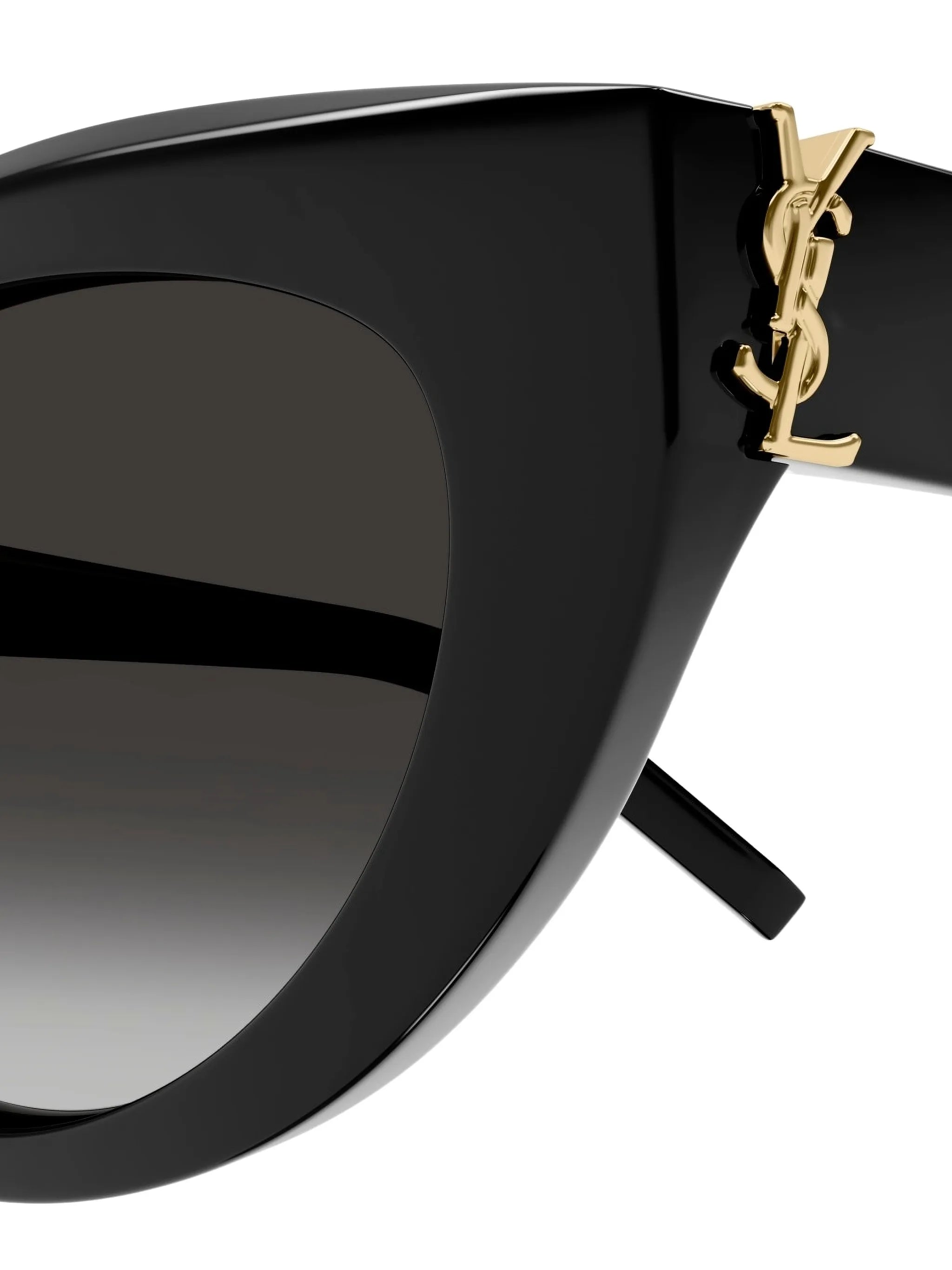 logo-plaque round-frame sunglasses