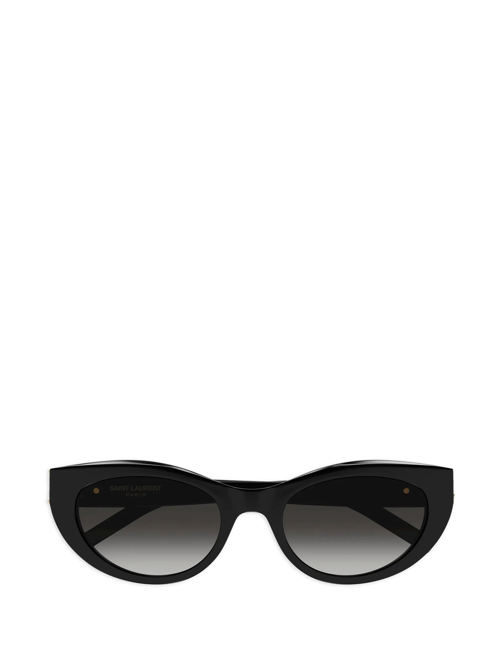 logo-plaque round-frame sunglasses