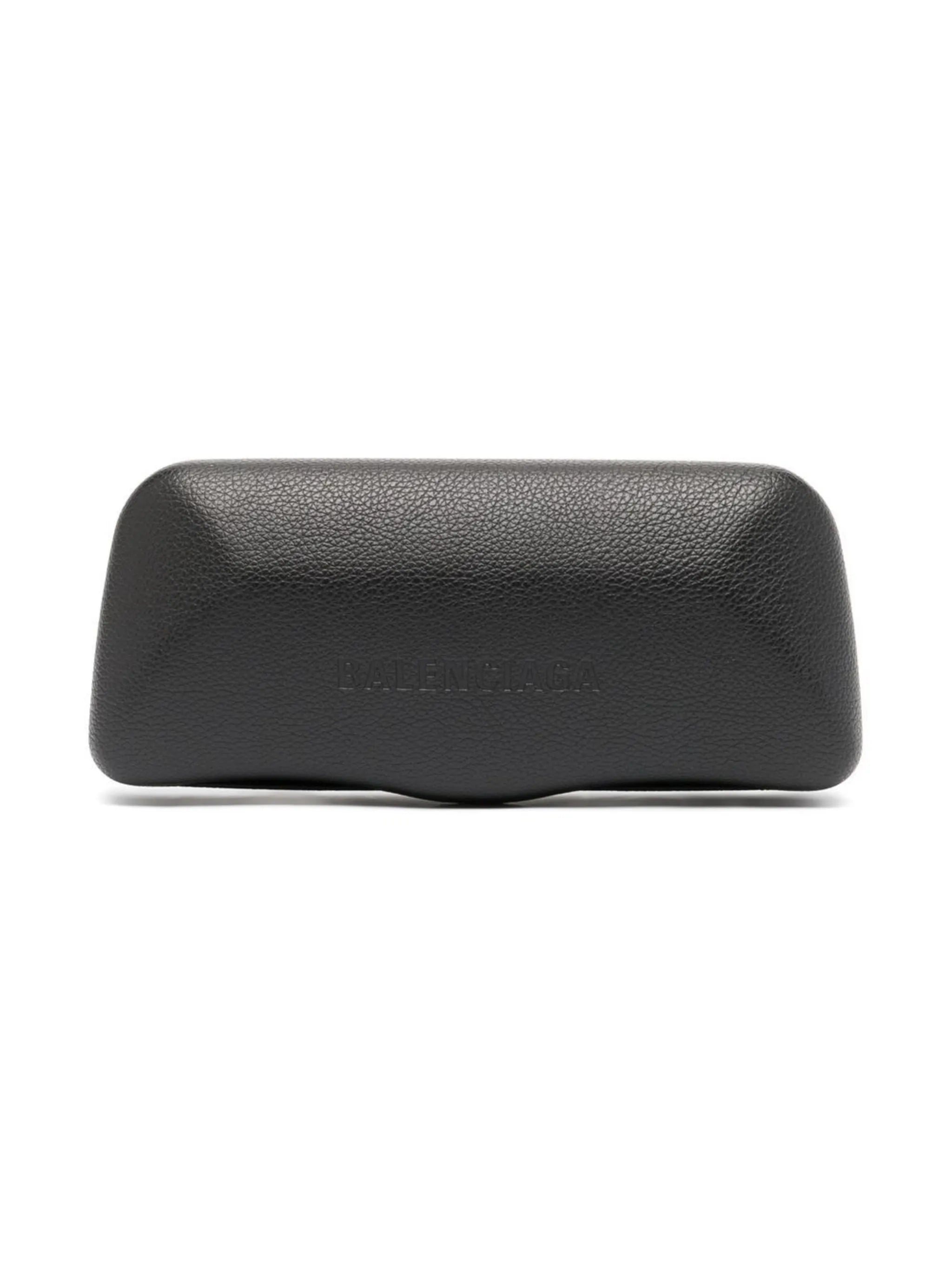 logo-print cat-eye sunglasses