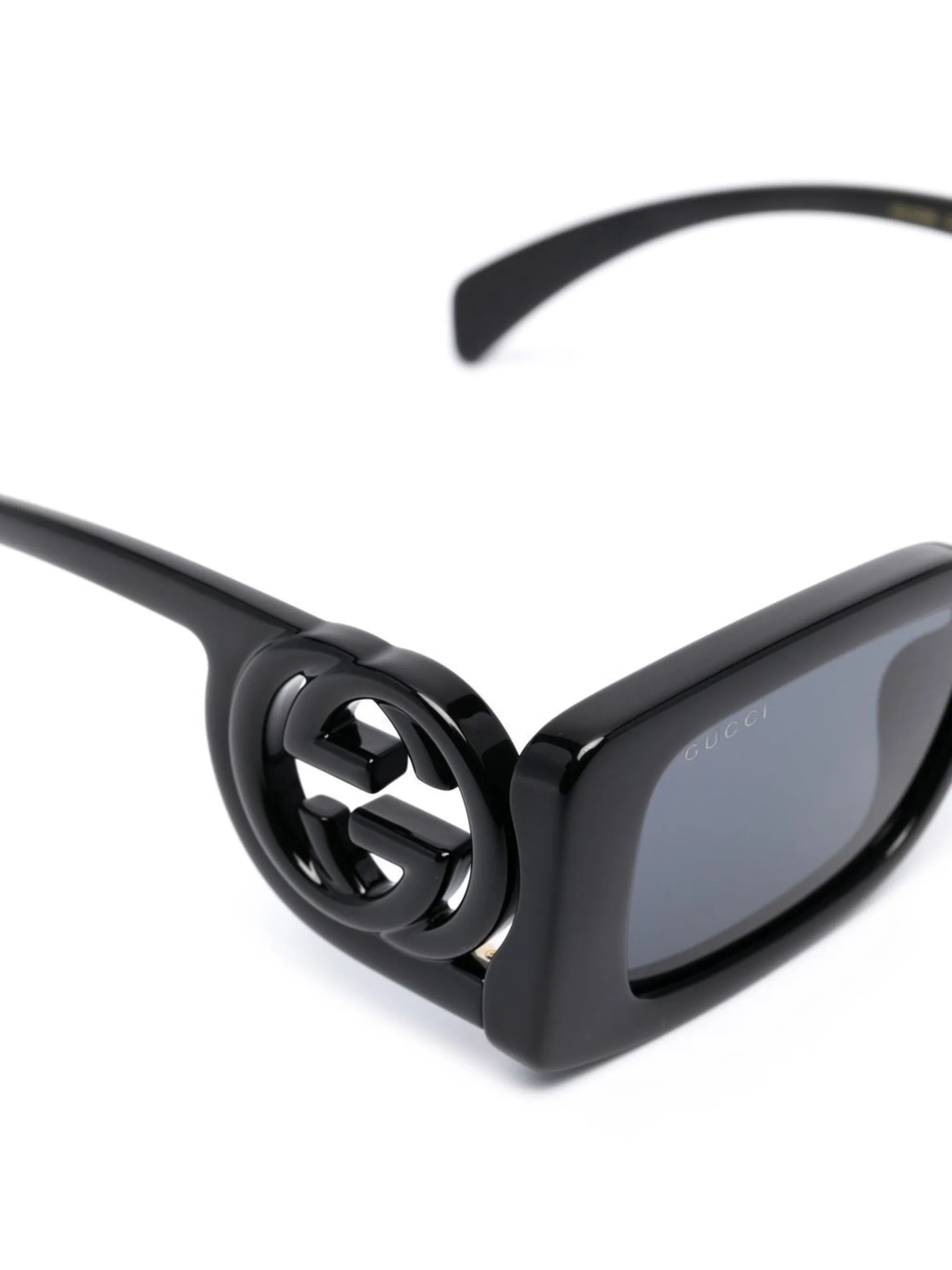Interlocking G rectangle-frame sunglasses