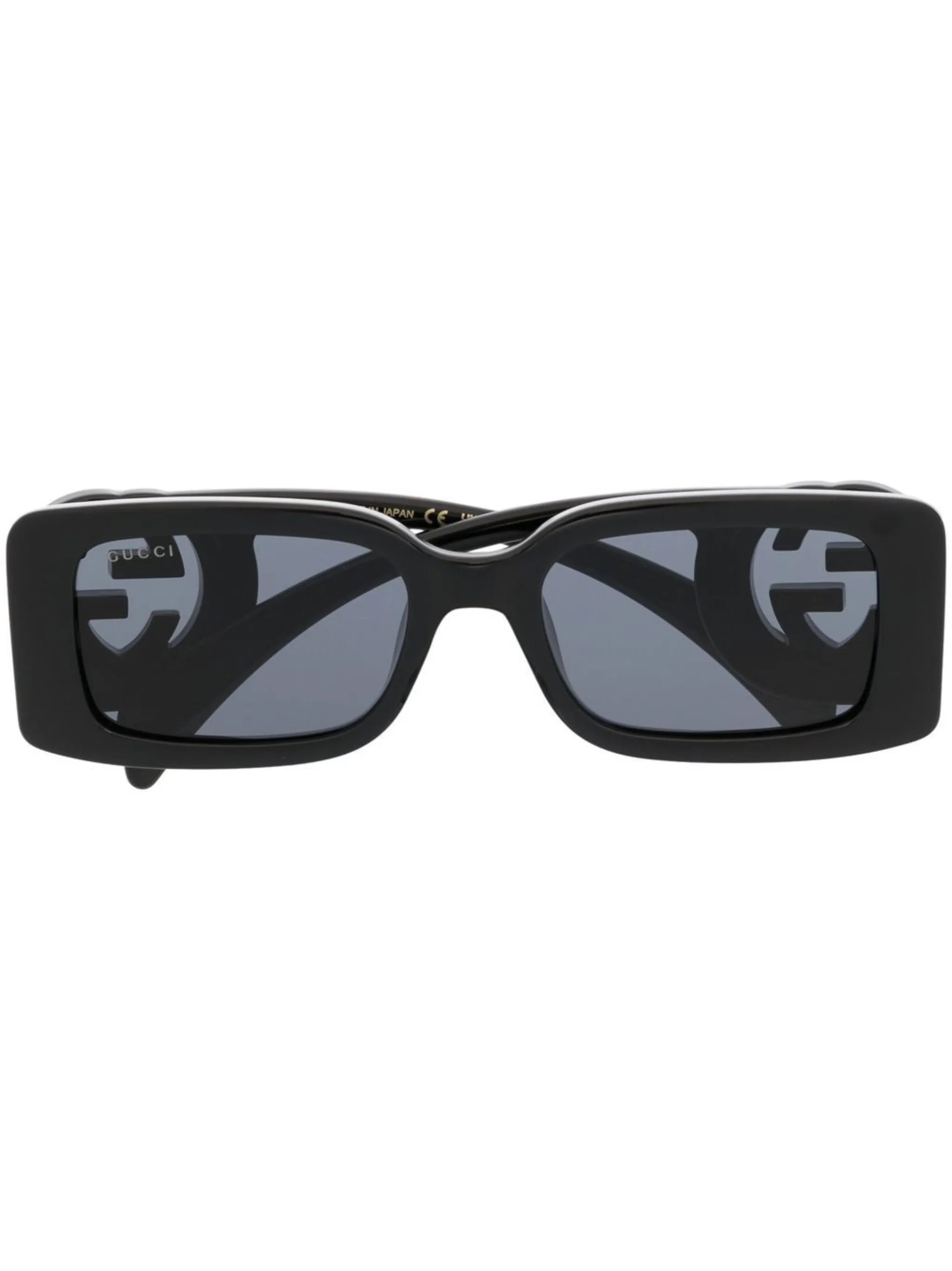 Interlocking G rectangle-frame sunglasses