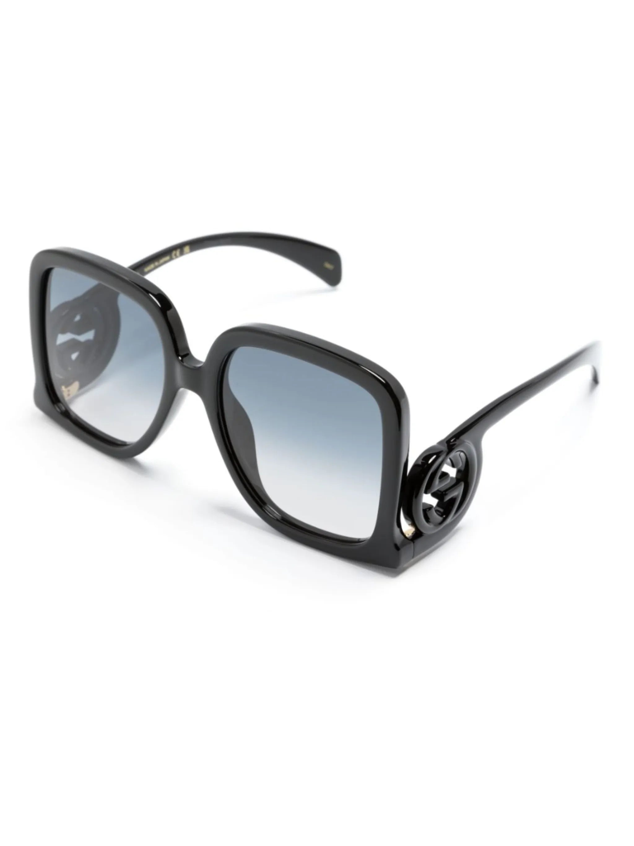 Interlocking-G oversize-frame sunglasses