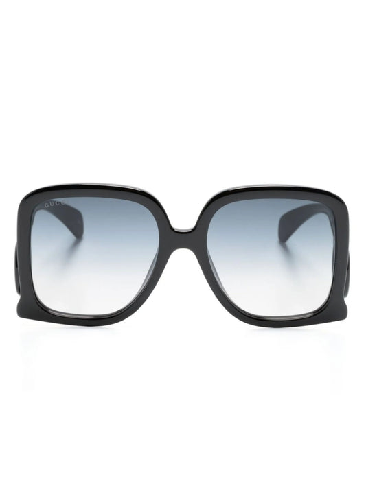 Interlocking-G oversize-frame sunglasses