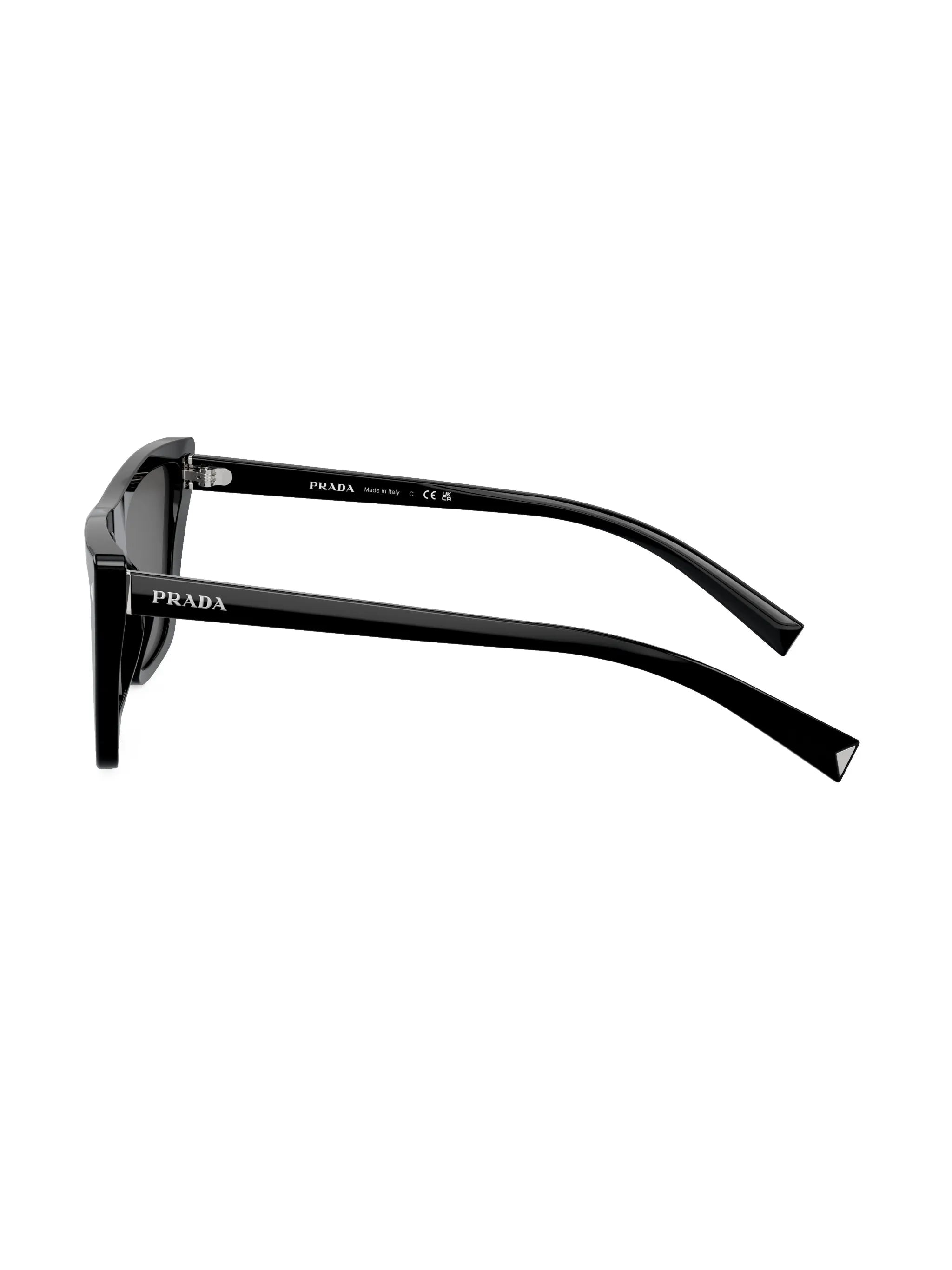 square-frame tinted sunglasses