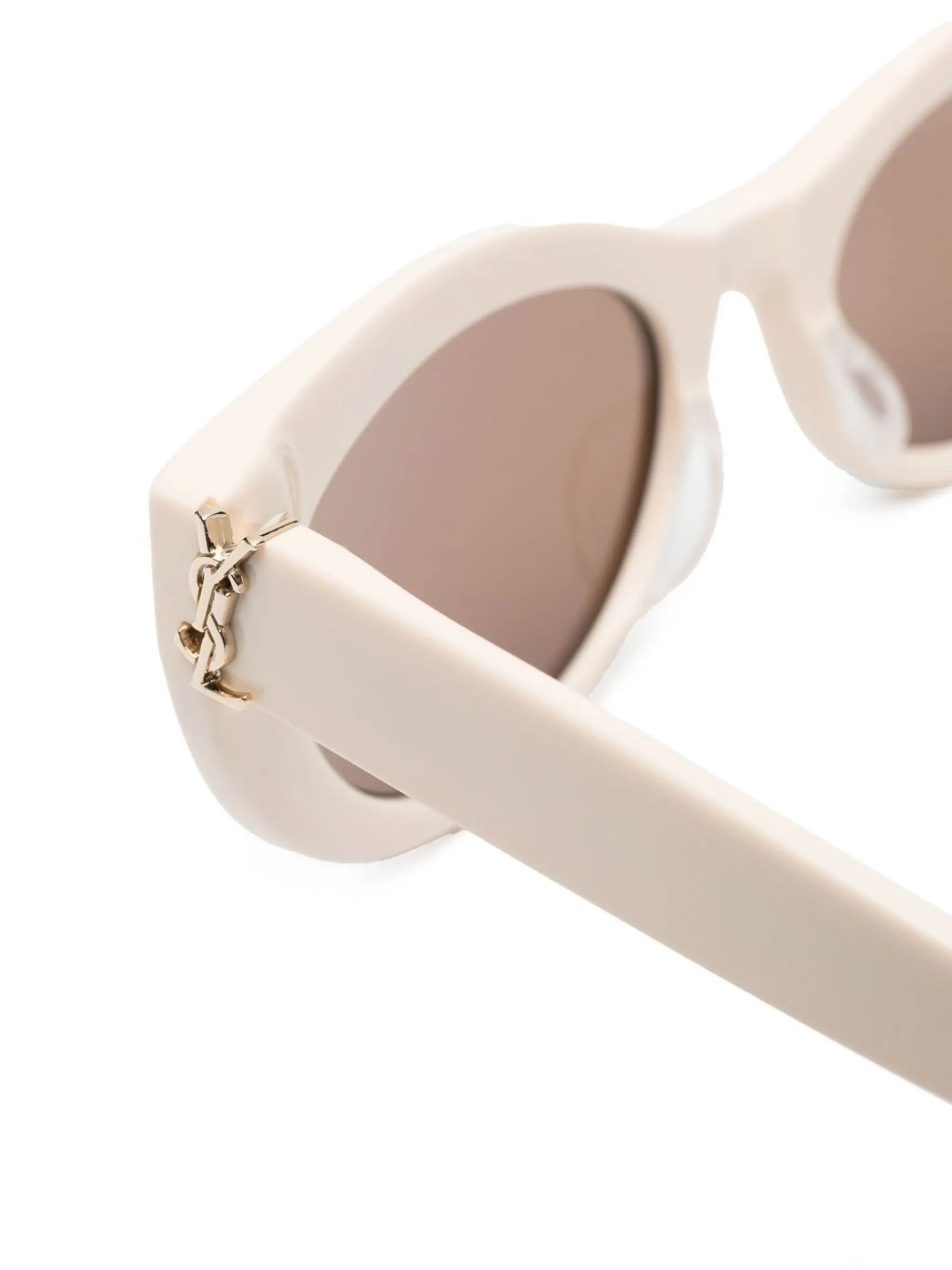 logo cat-eye frame sunglasses