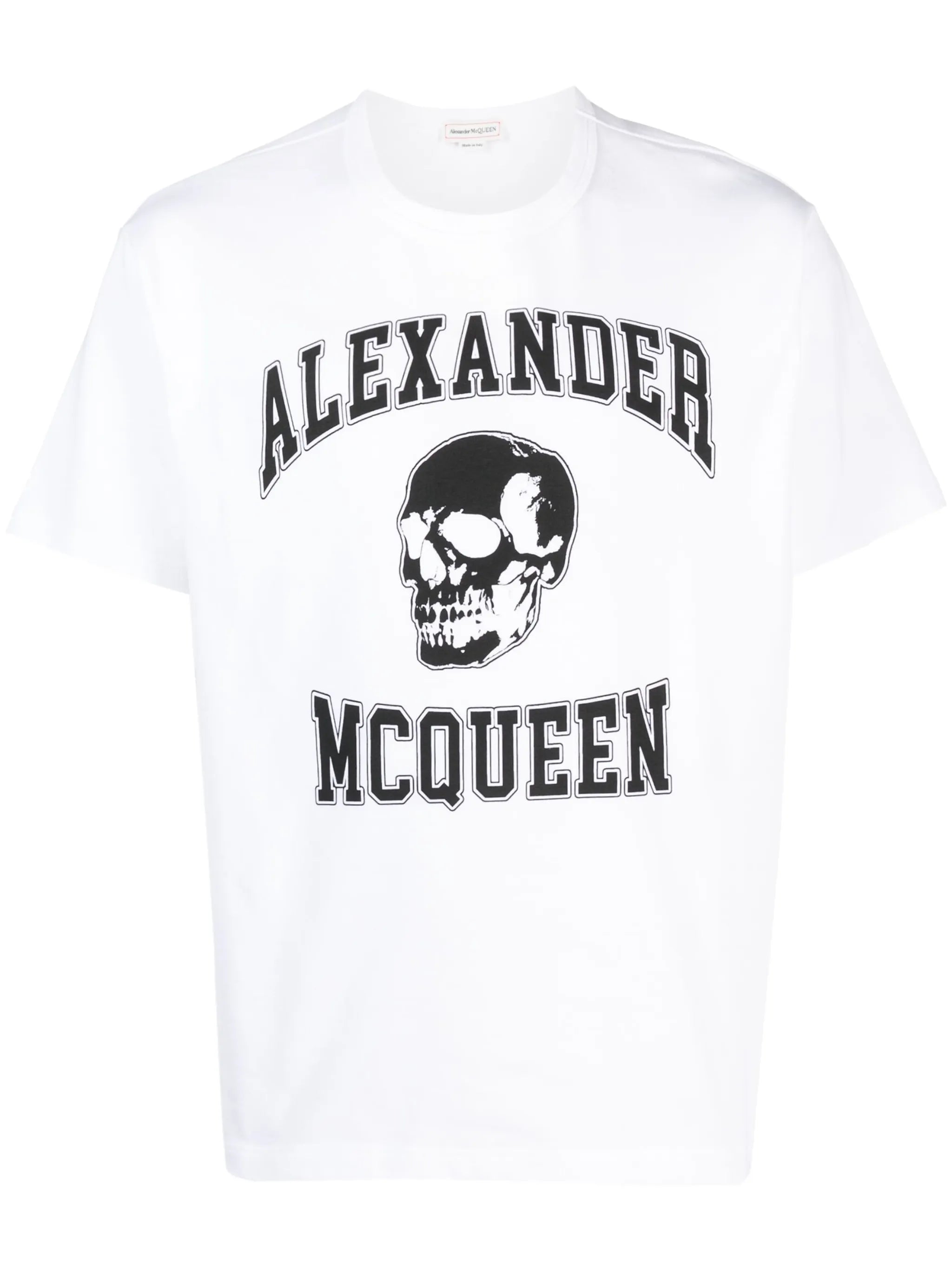 skull logo-print T-shirt