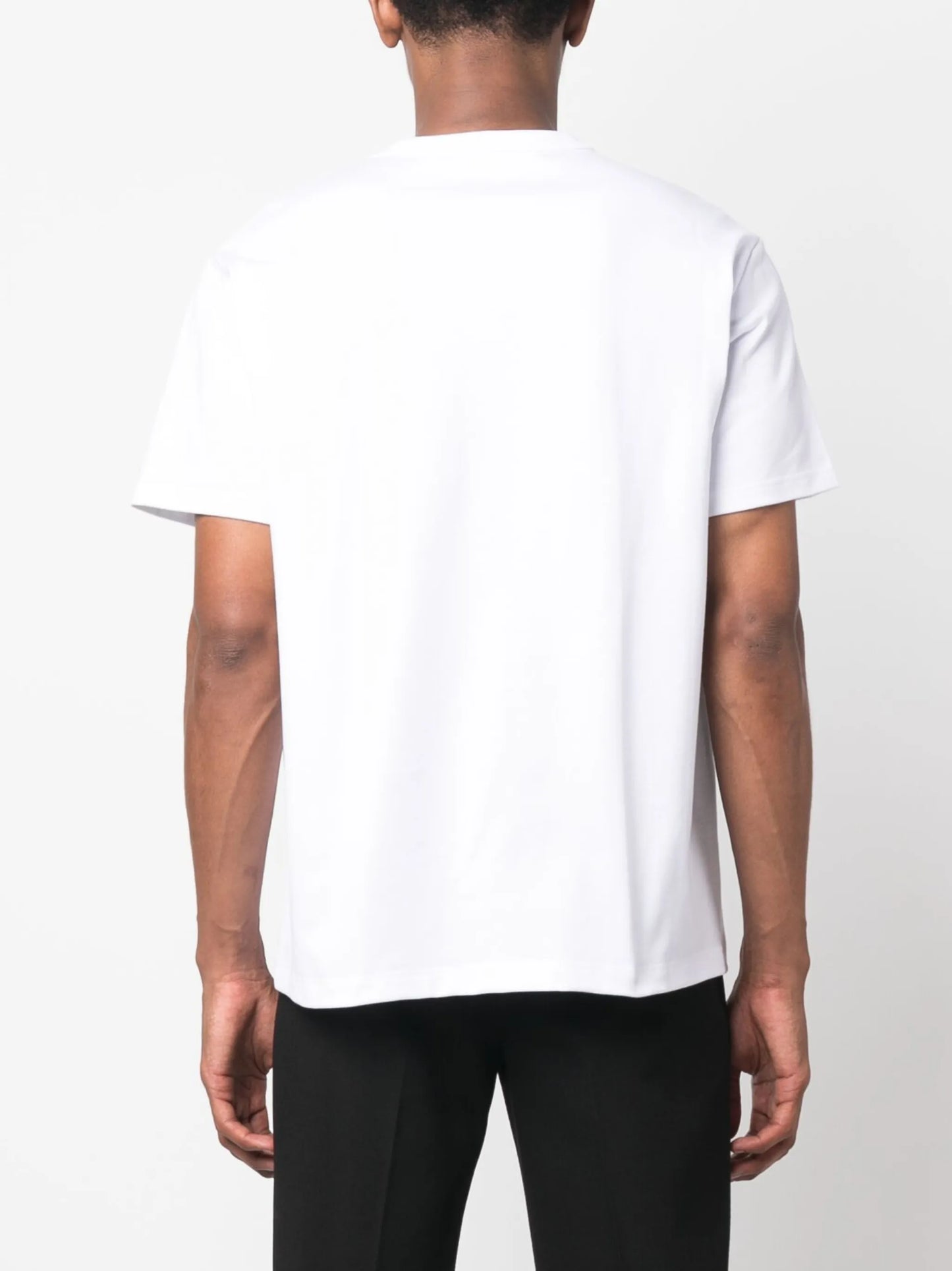 skull logo-print T-shirt