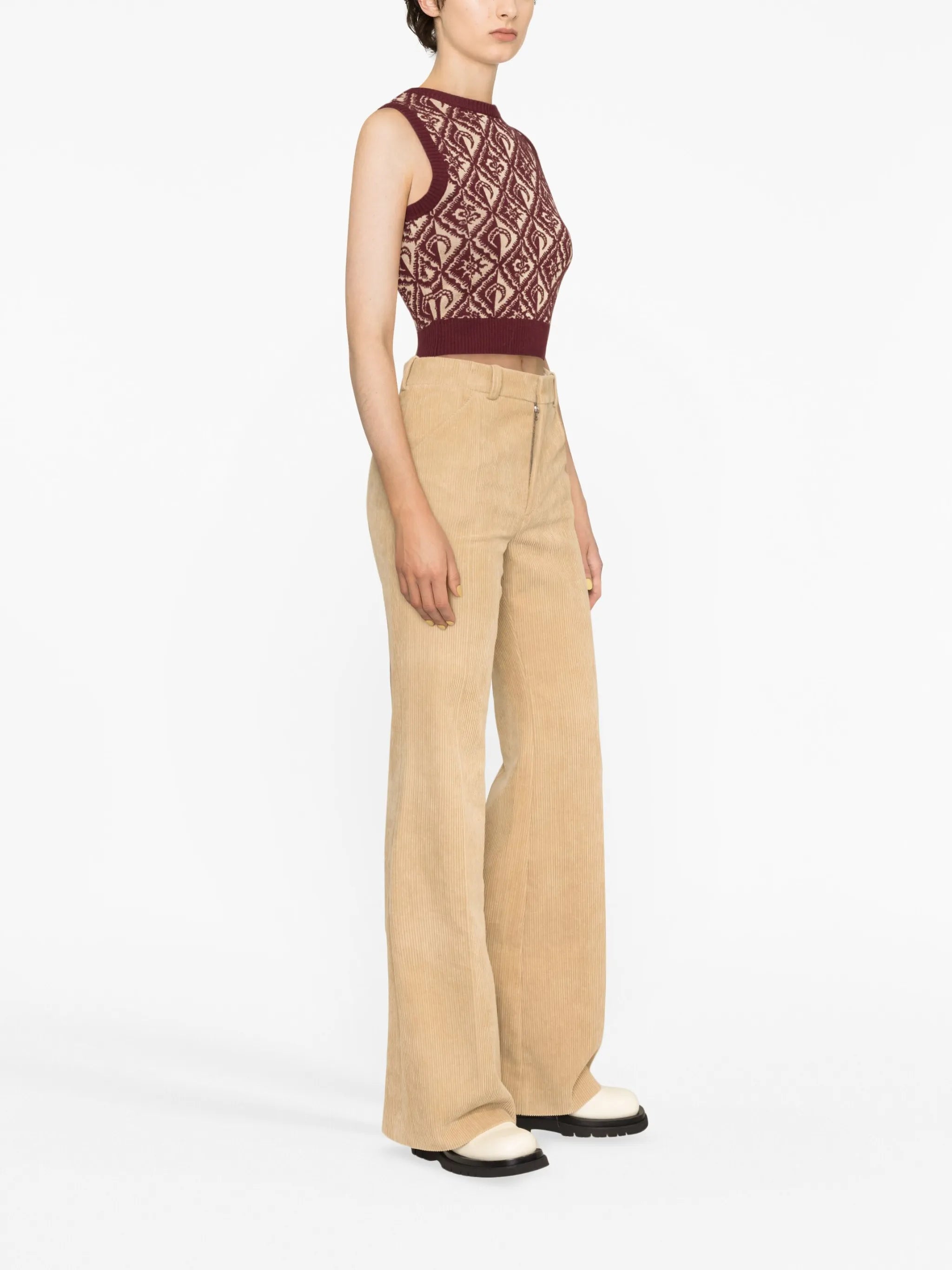Moon Diamant knitted top