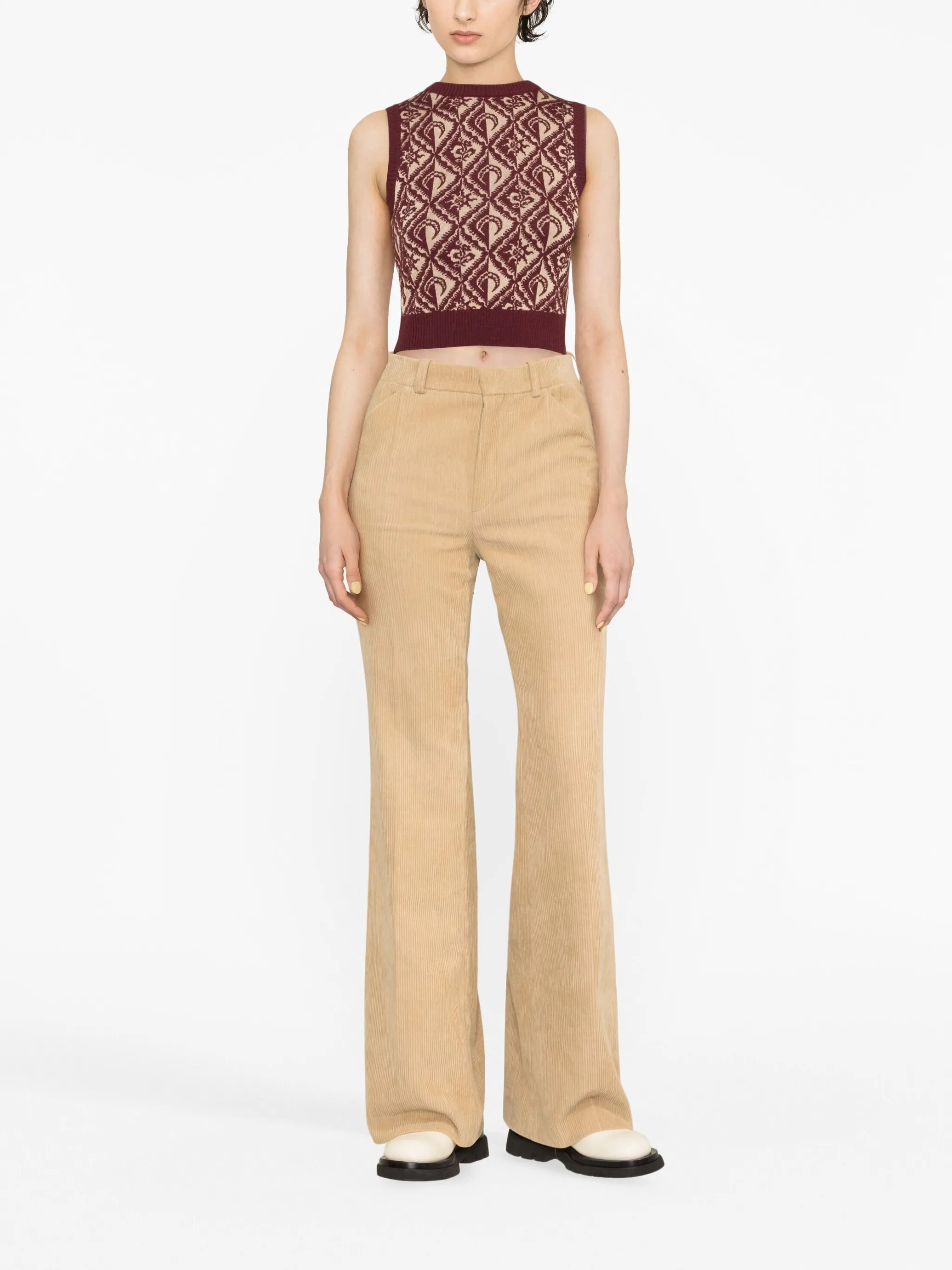 Moon Diamant knitted top