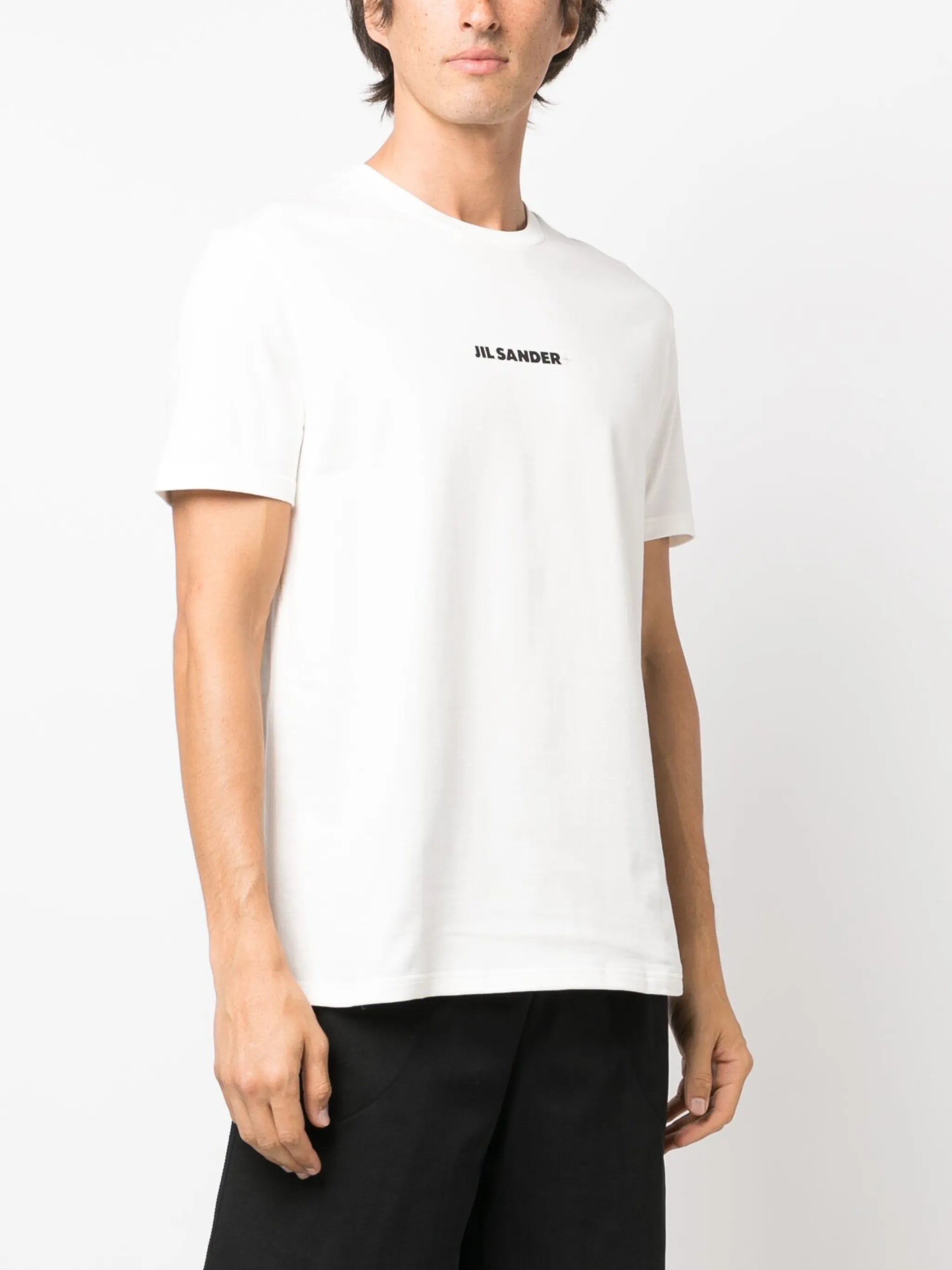logo-print cotton T-shirt