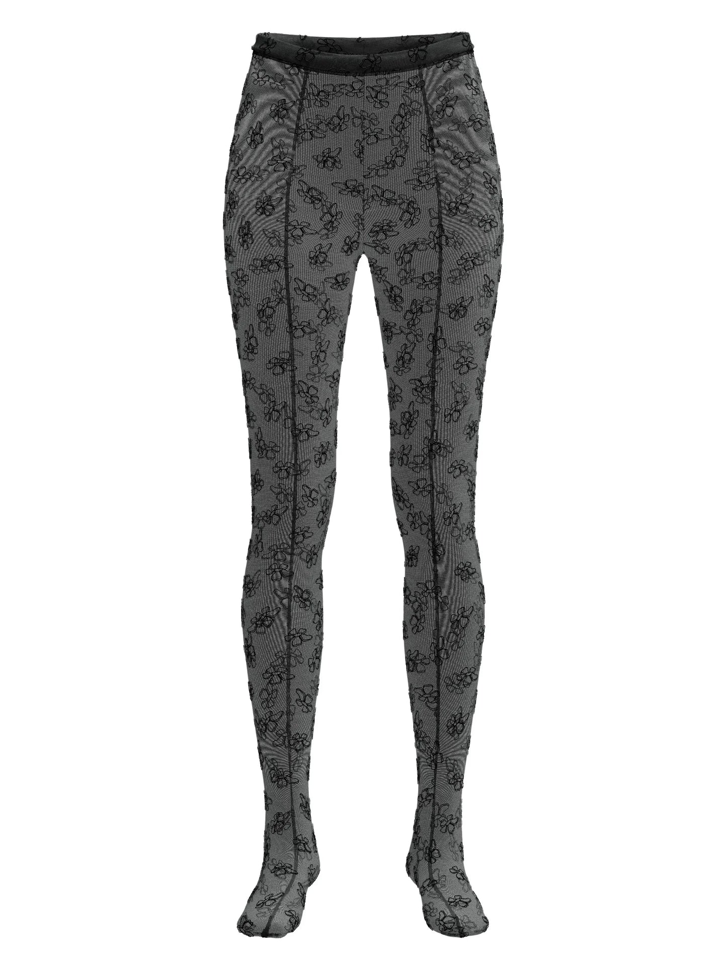 The Footed monogram leggings