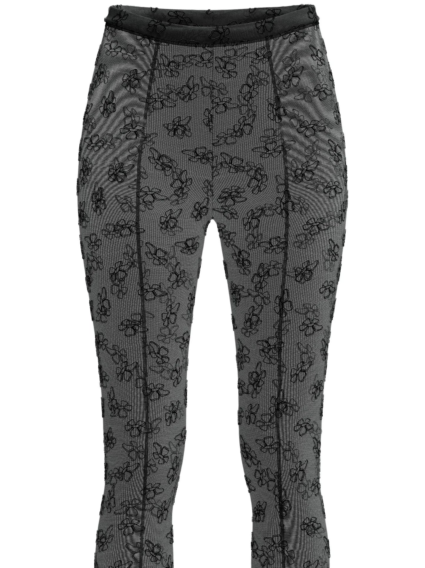 The Footed monogram leggings