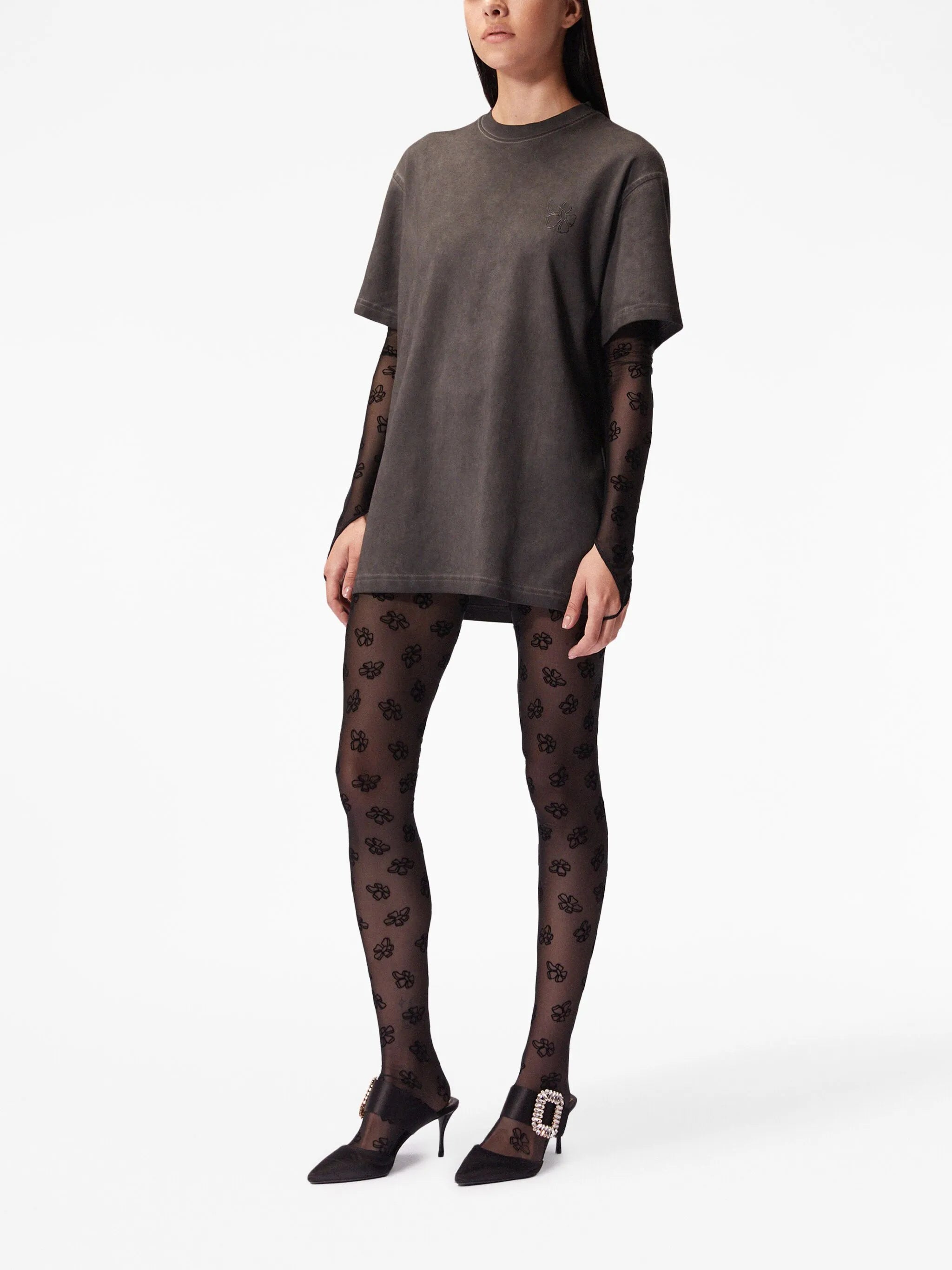 The Footed monogram leggings