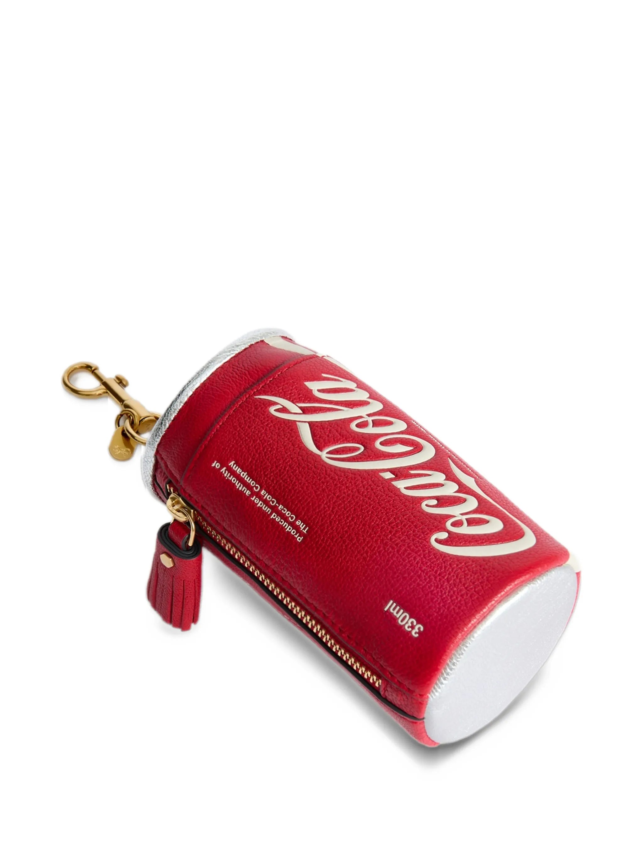 x Coca Cola leather coin-purse keychain