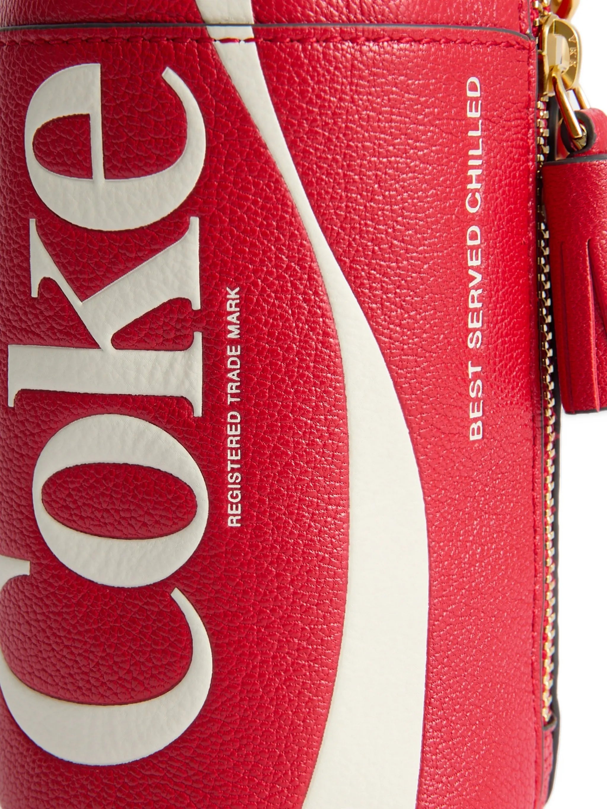 x Coca Cola leather coin-purse keychain