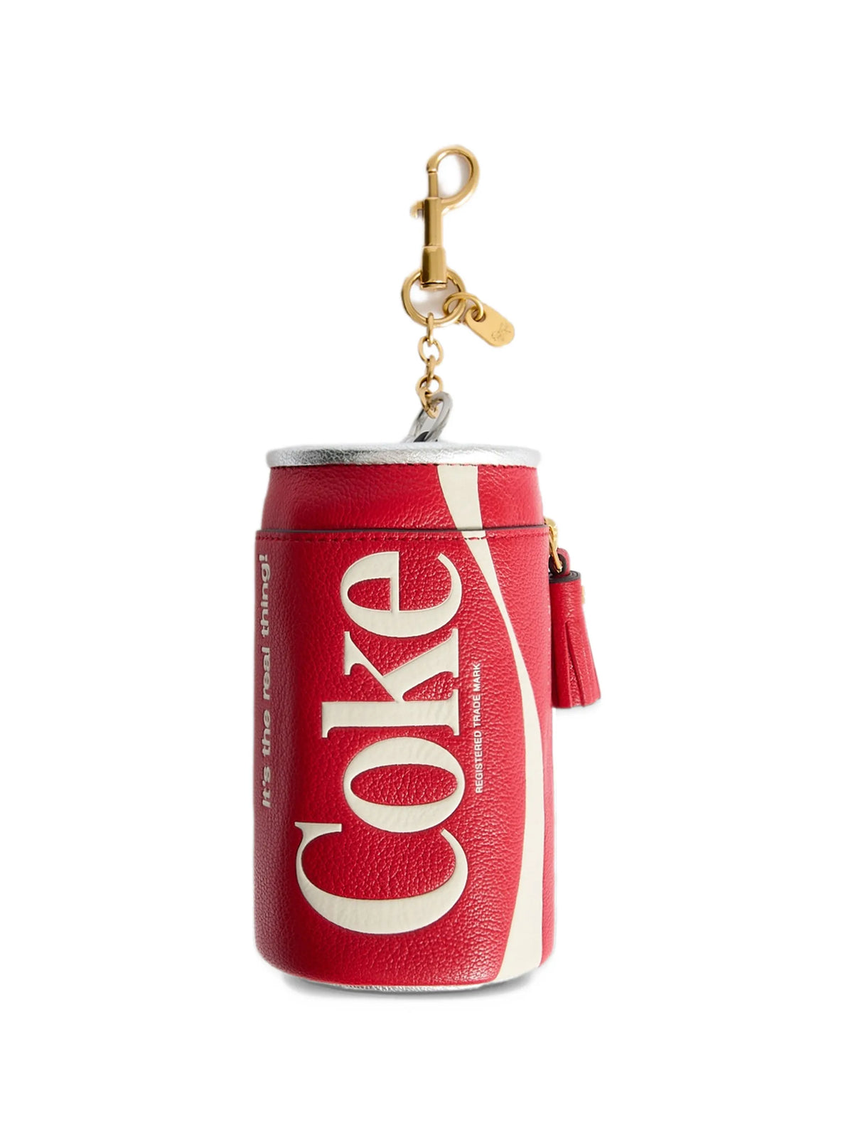 x Coca Cola leather coin-purse keychain