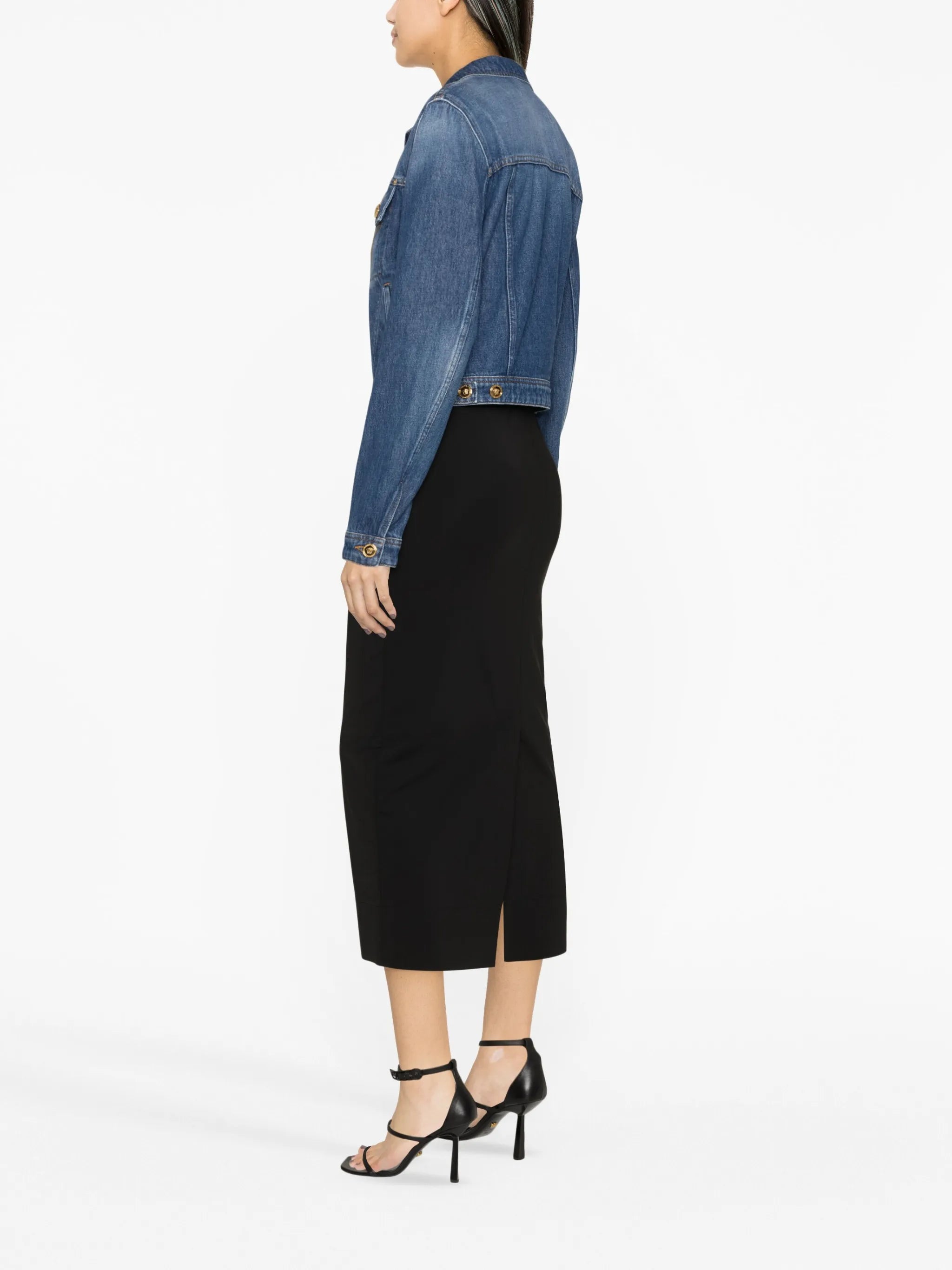 x Dua Lipa Medusa '95 denim jacket