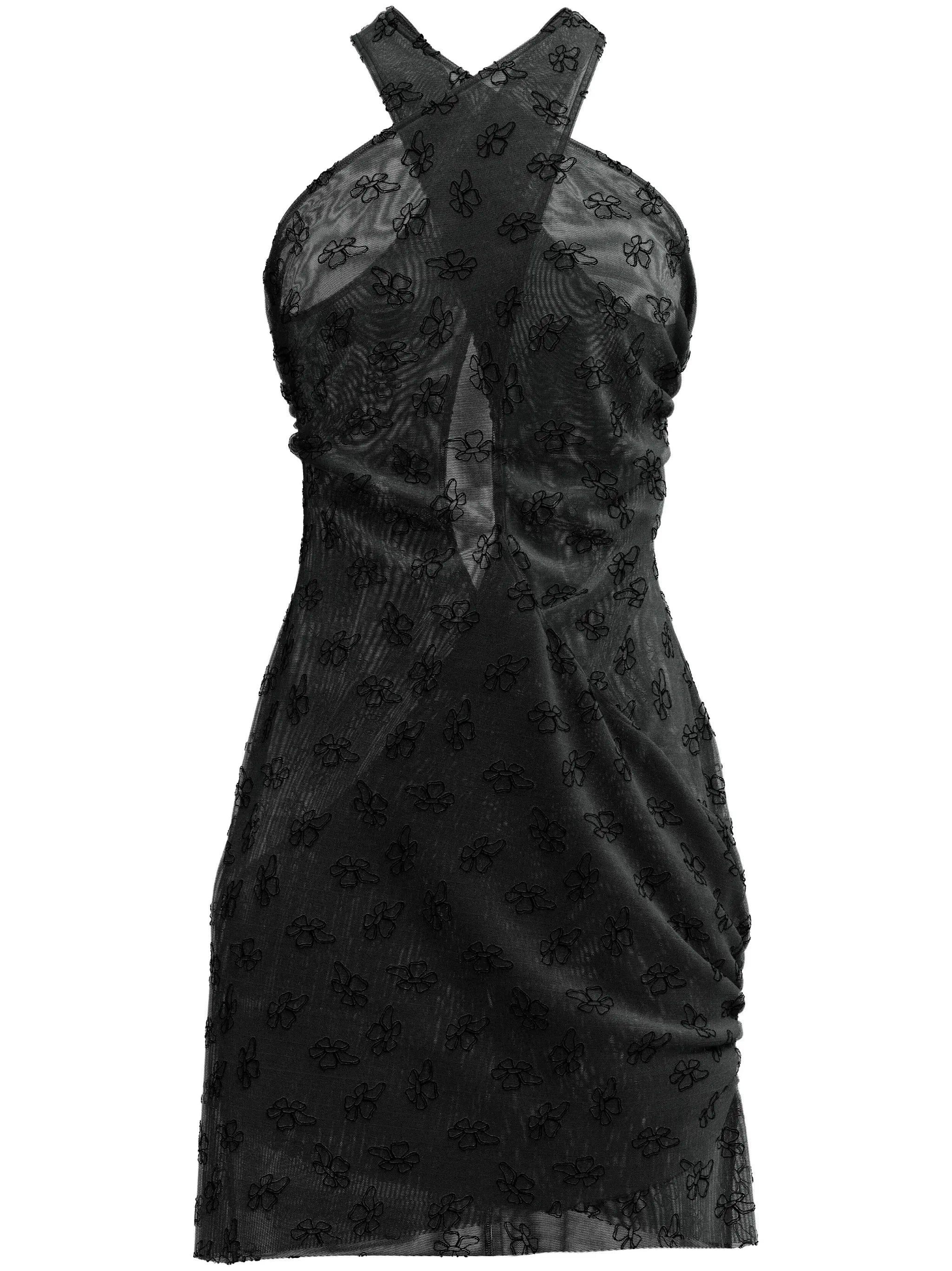 Clari cutout-detail dress