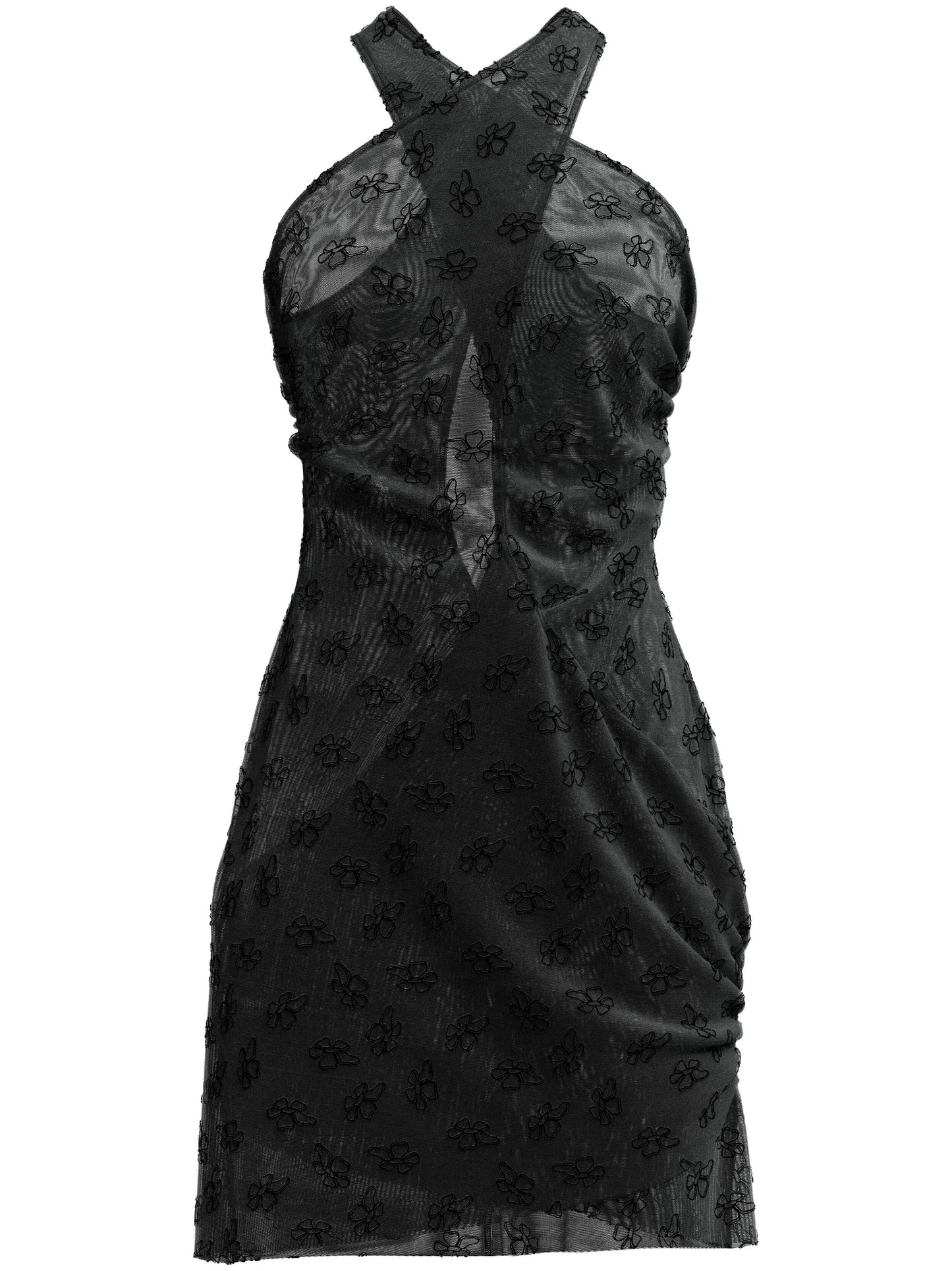 Clari cutout-detail dress