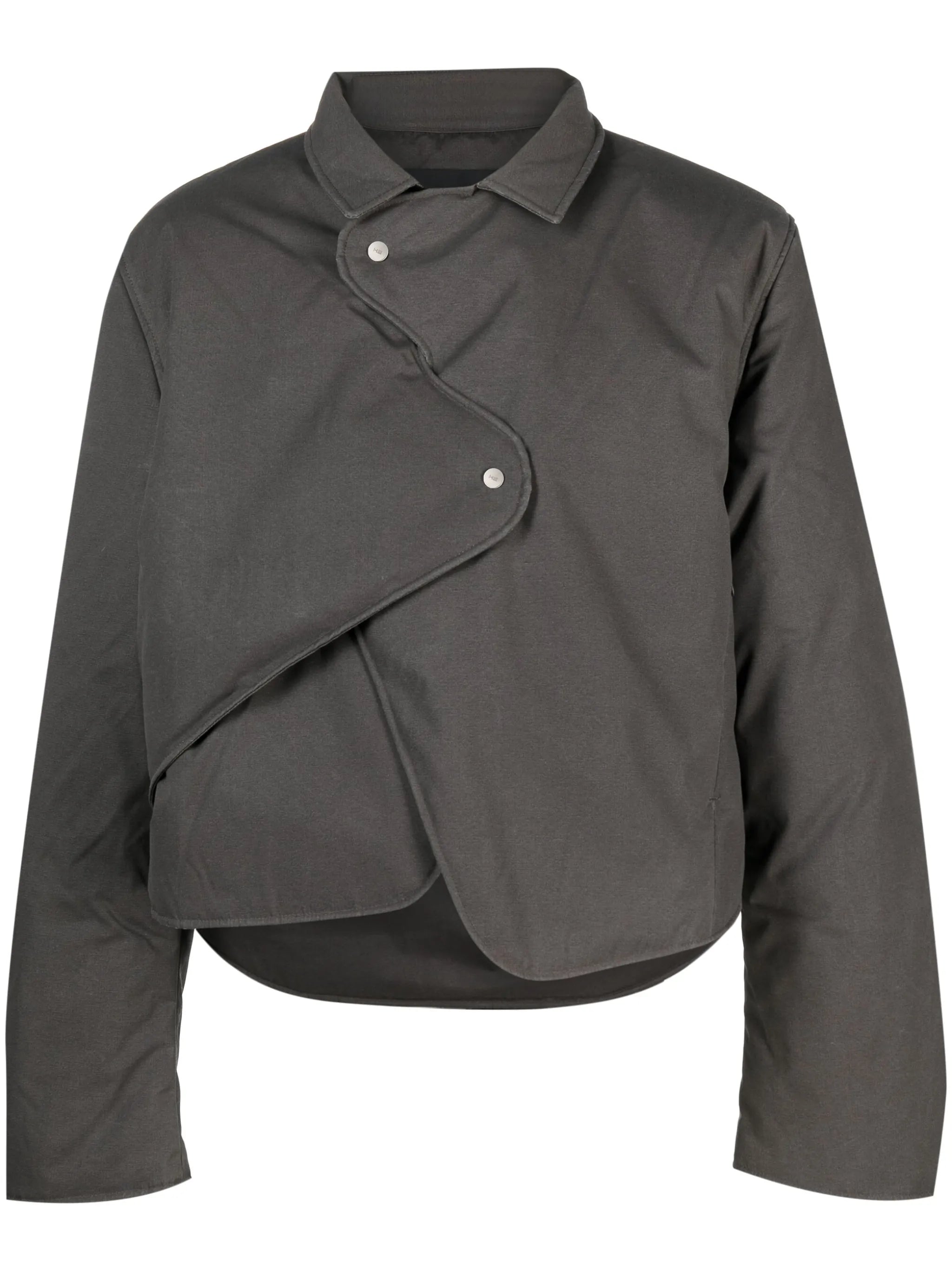 Concordance asymmetric padded jacket