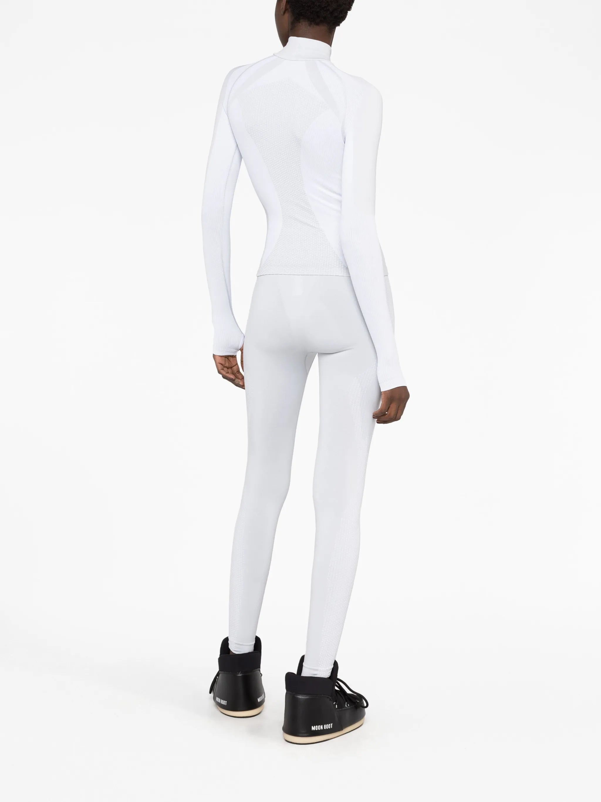 logo-waist ski leggings