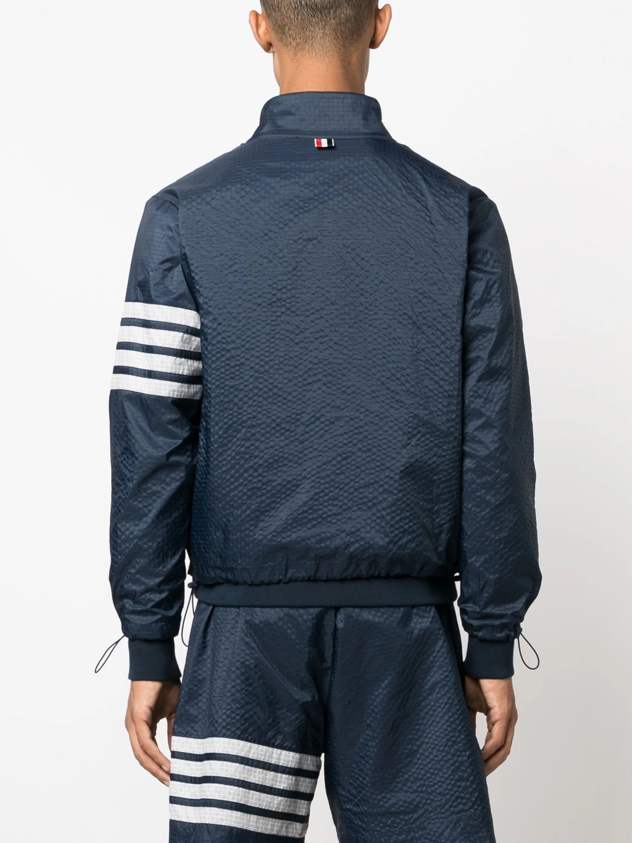 4-Bar stripe ripstop jacket