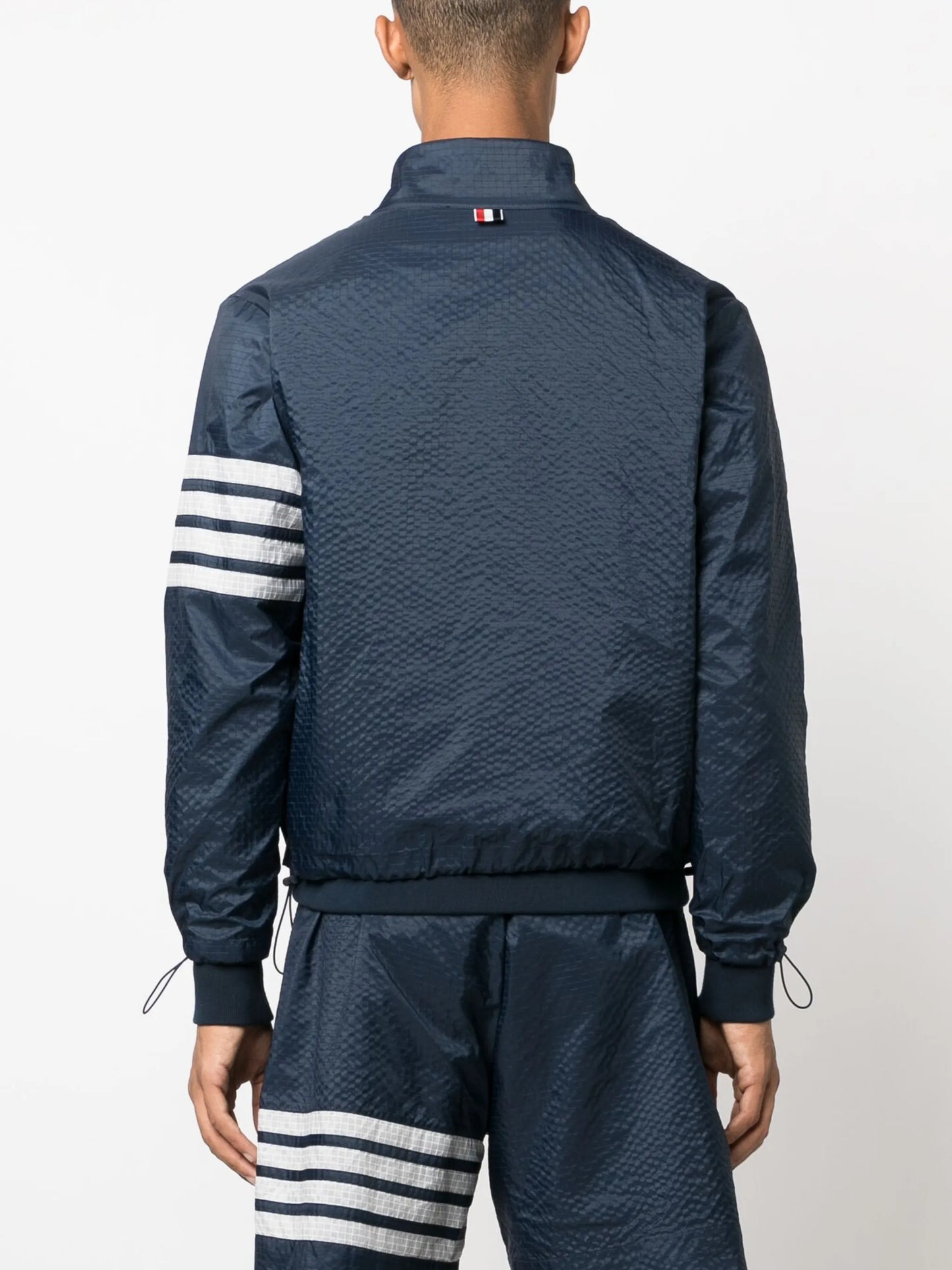 4-Bar stripe ripstop jacket