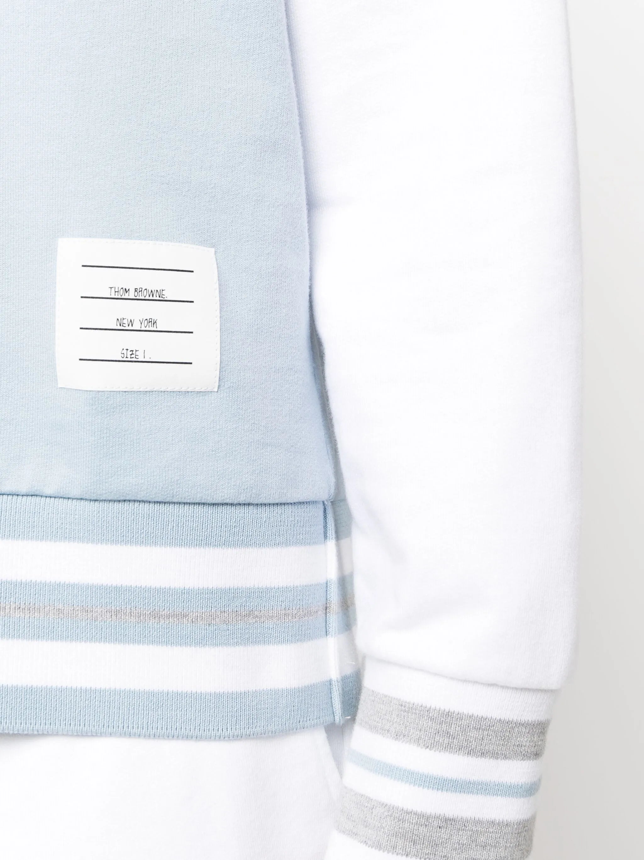 Funmix colour-block cotton sweatshirt