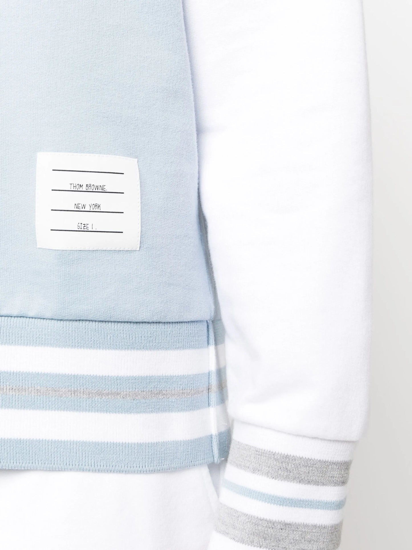 Funmix colour-block cotton sweatshirt