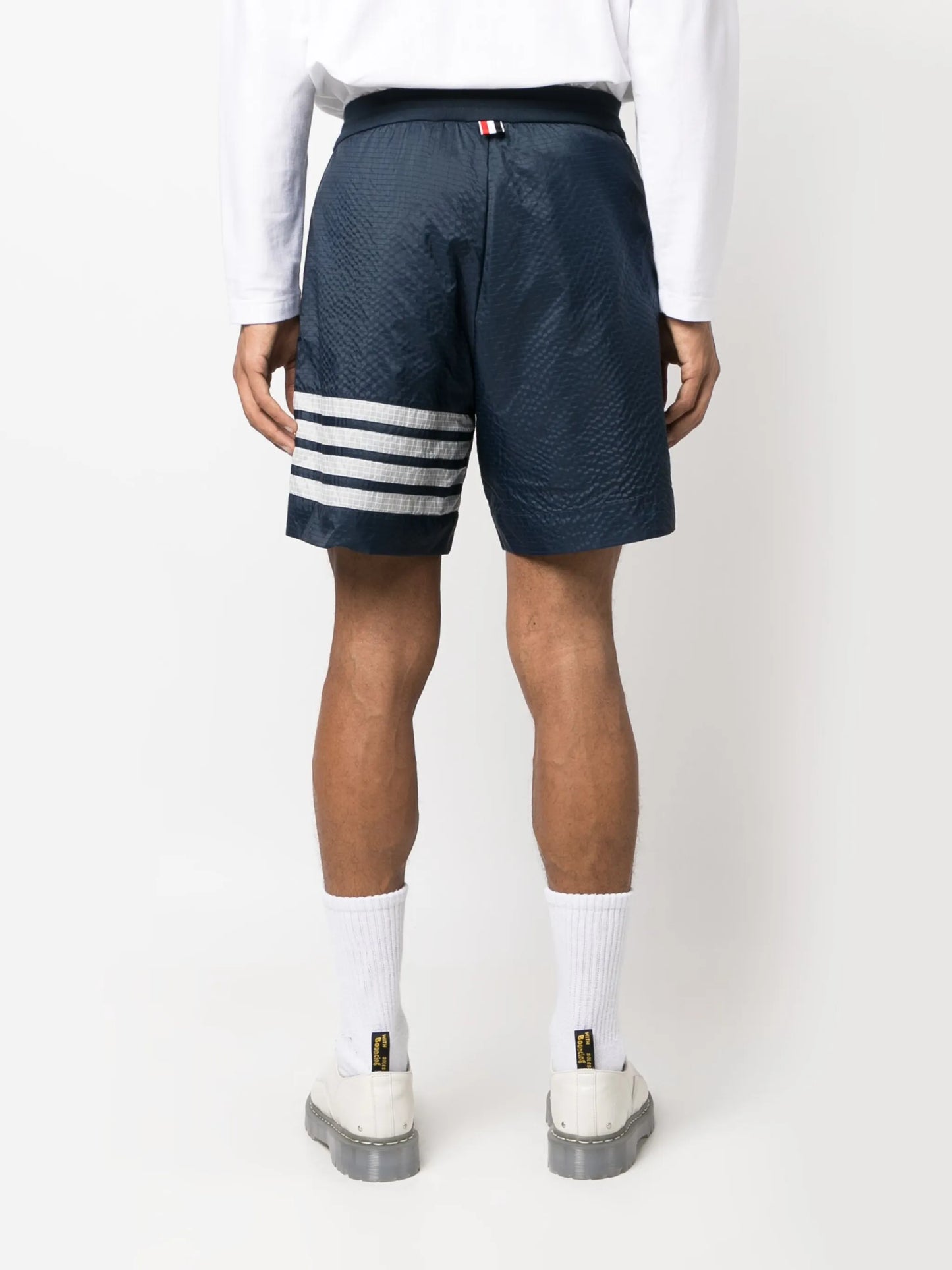 4-Bar stripe track shorts
