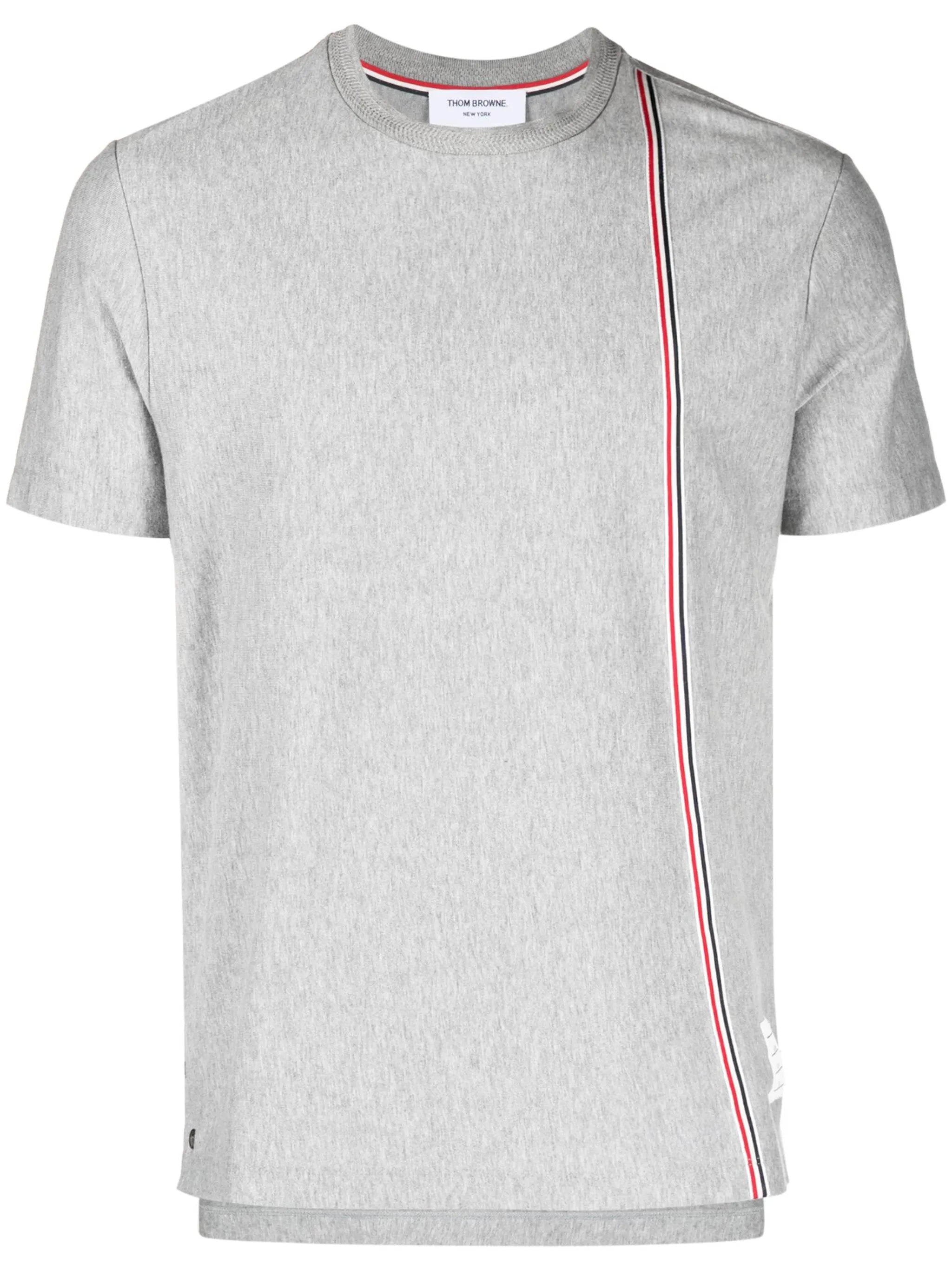 RWB stripe cotton T-shirt