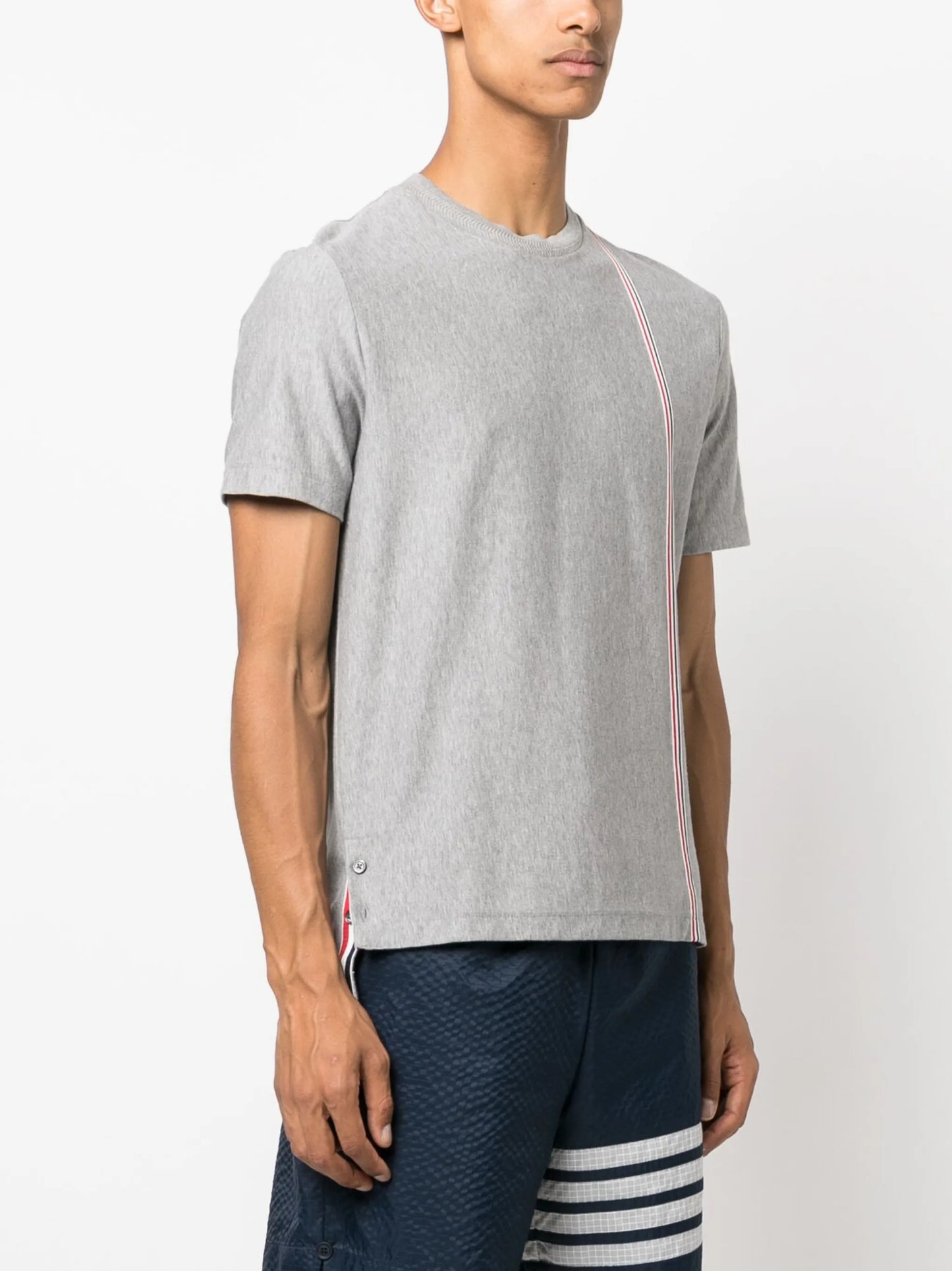 RWB stripe cotton T-shirt