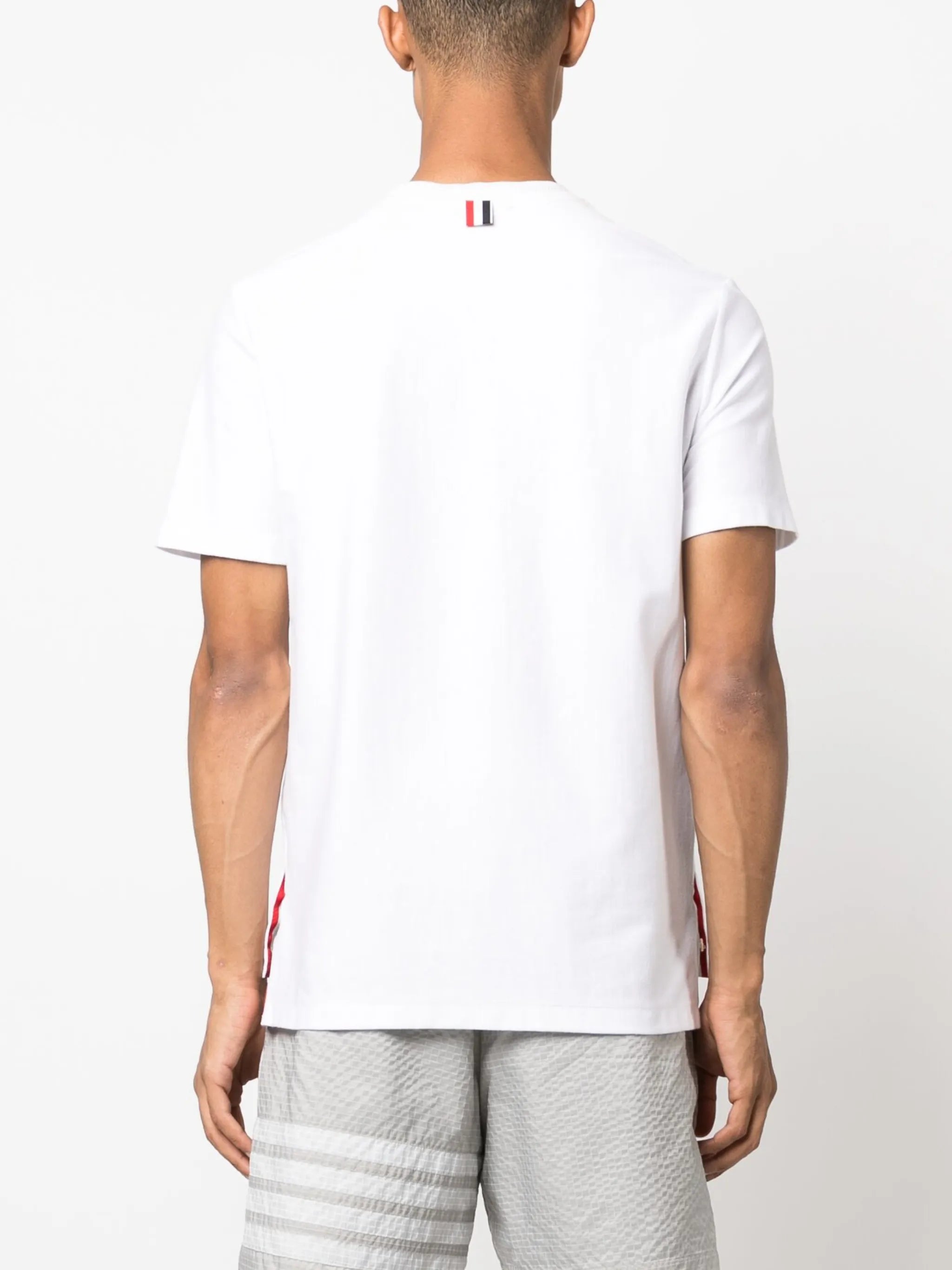 RWB stripe cotton T-shirt