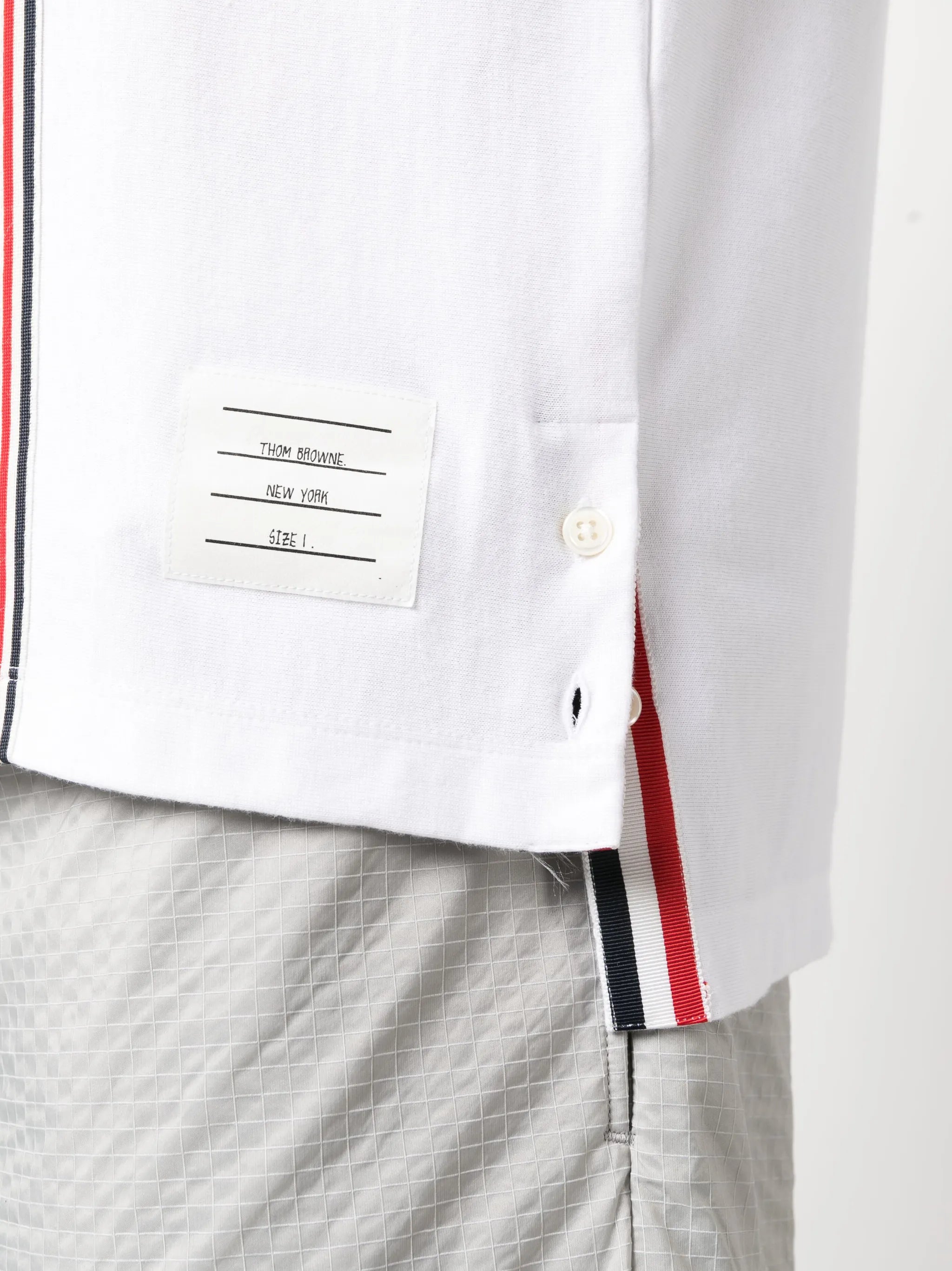 RWB stripe cotton T-shirt
