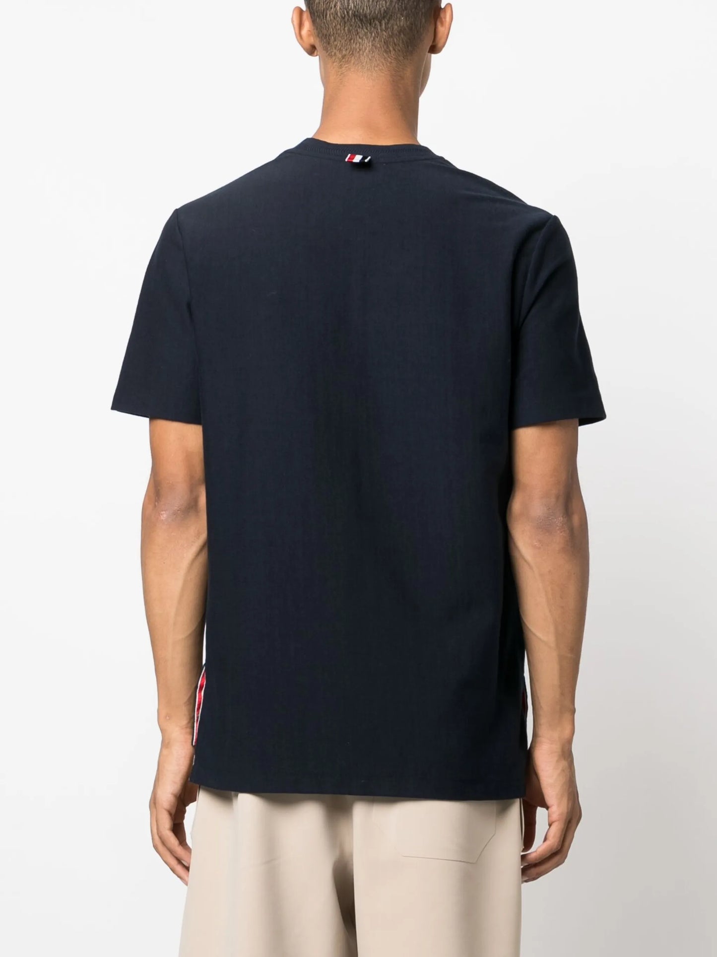 RWB stripe cotton T-shirt