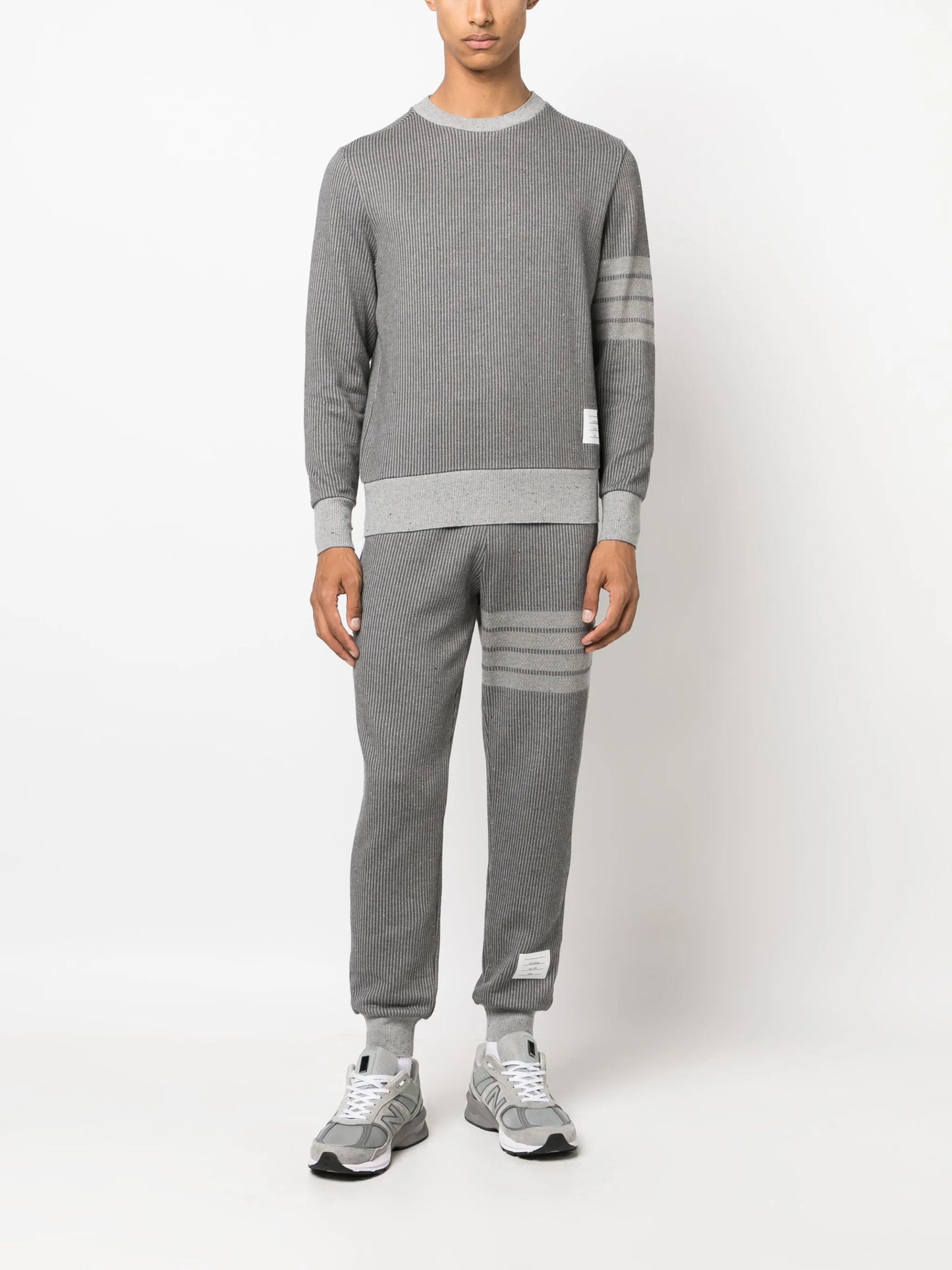 4-Bar crew-neck sweatshirt