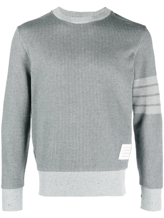 4-Bar crew-neck sweatshirt