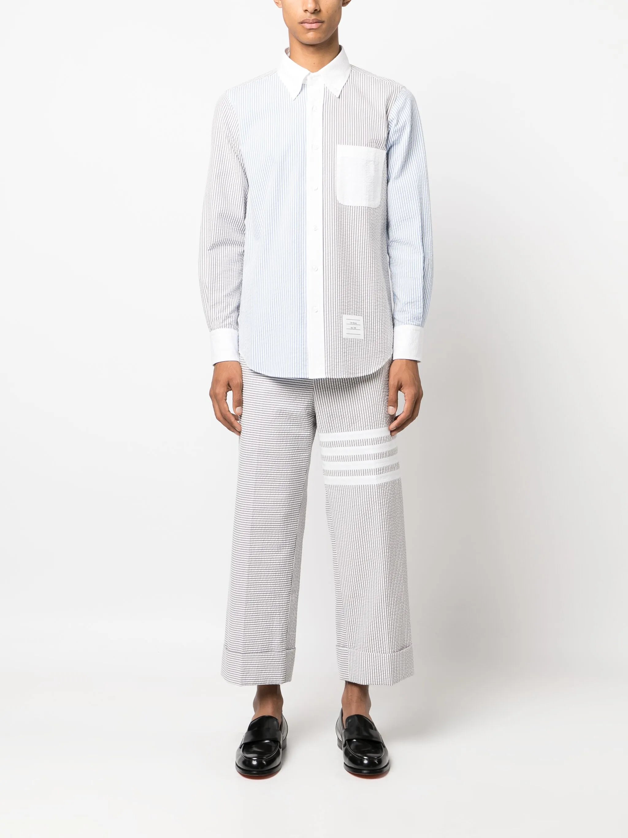 Funmix striped shirt