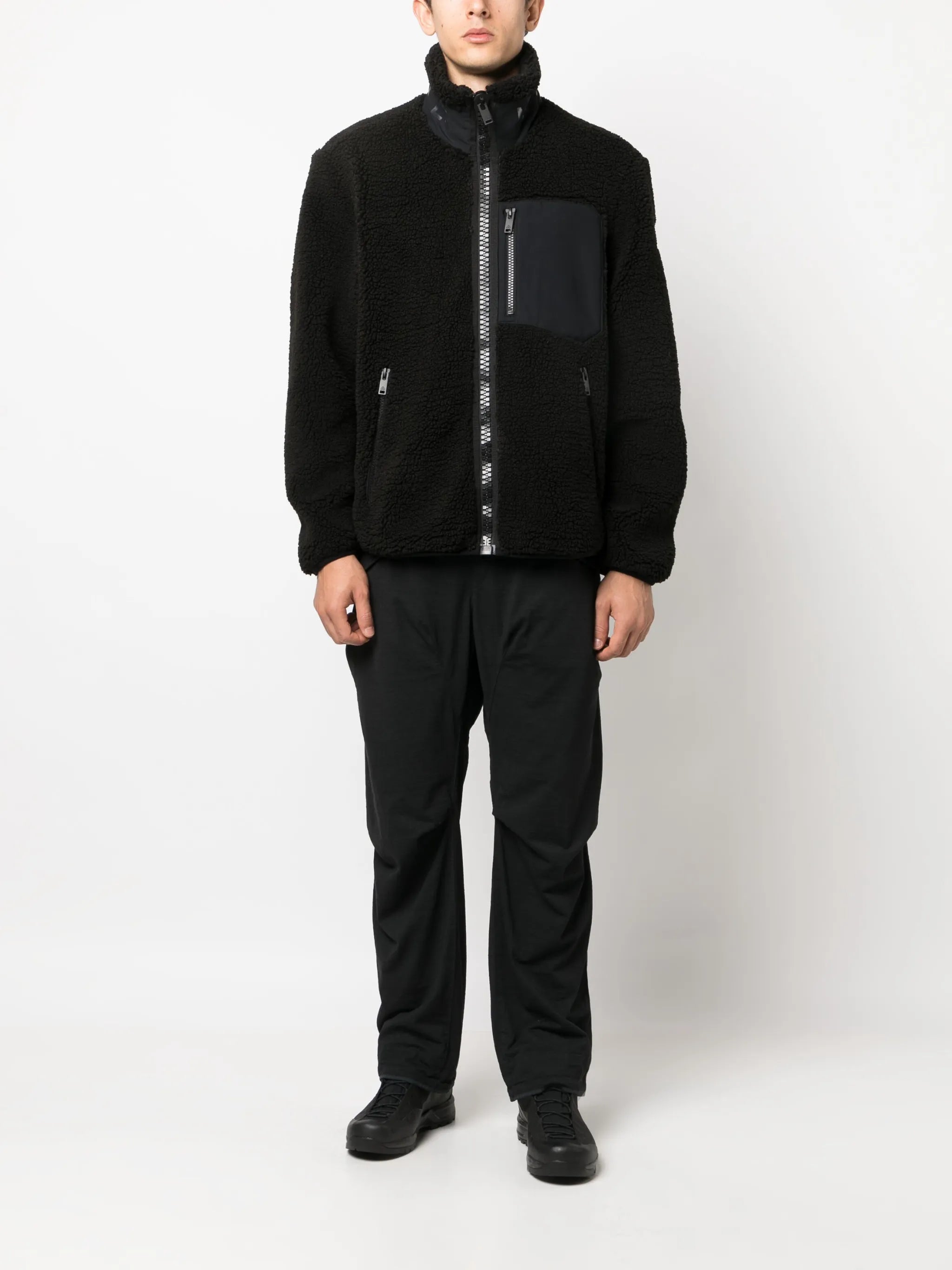 Saglek sherpa zip-up jacket